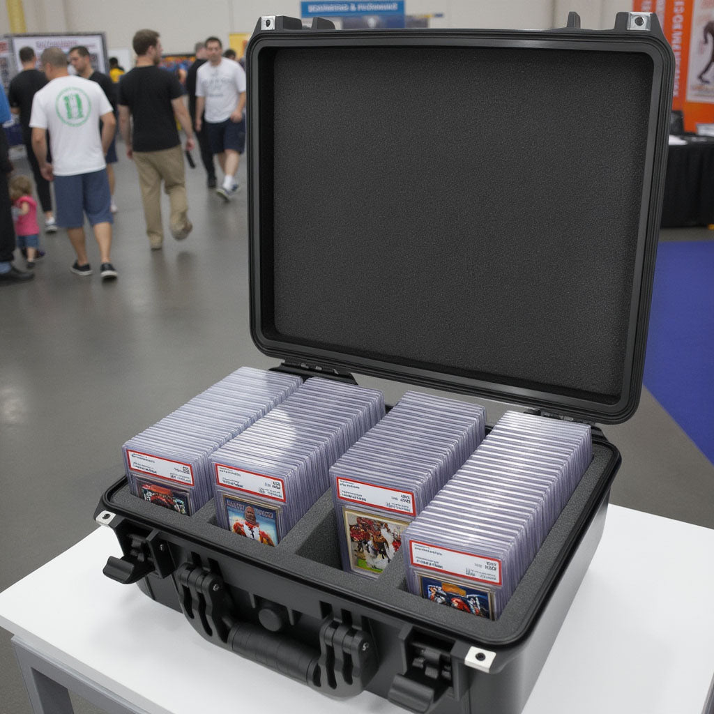best storage for graded cards PSA Graded Card Case | 5 Slabs main image 1