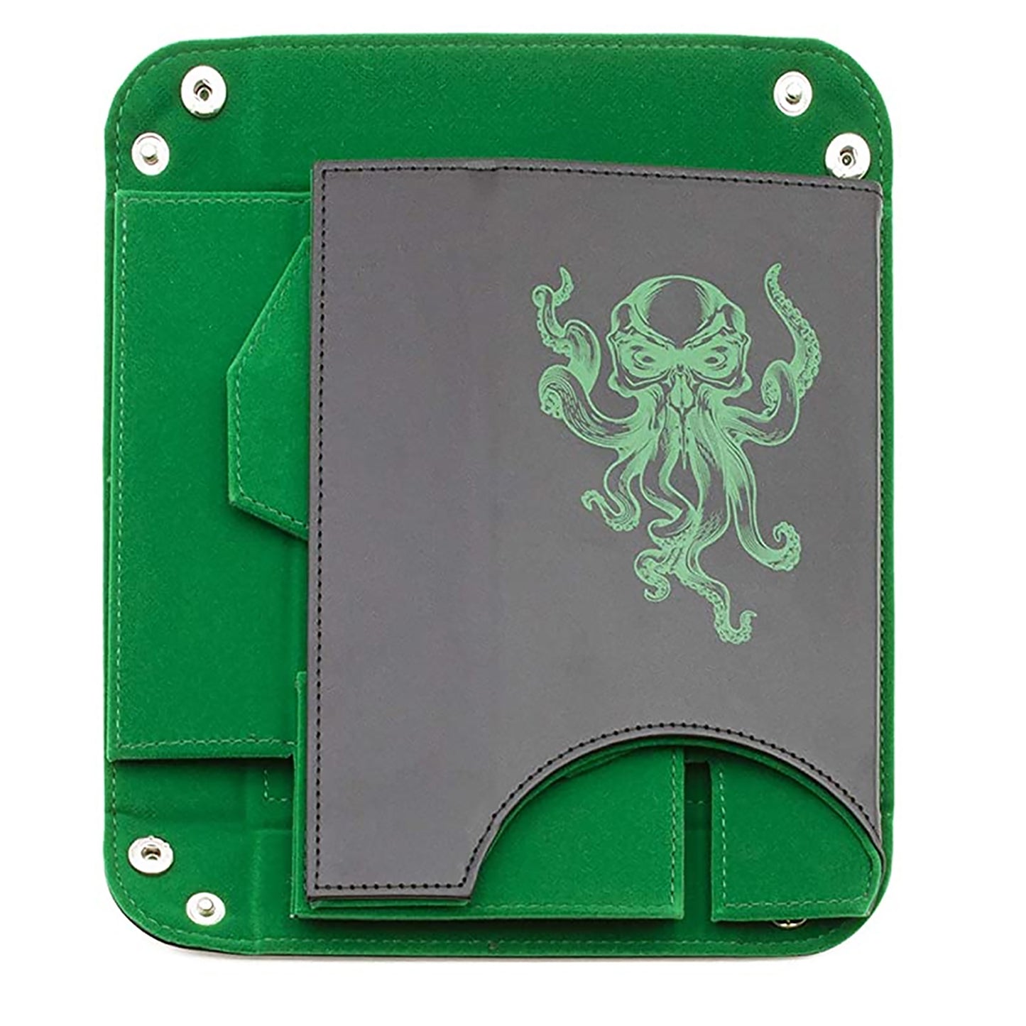 Portable Dice Tower and Tray with Non-Scratch Felt Interior - Folding 8" Auto Dice Roller Dice Tower for Fair and Random Dice Rolling