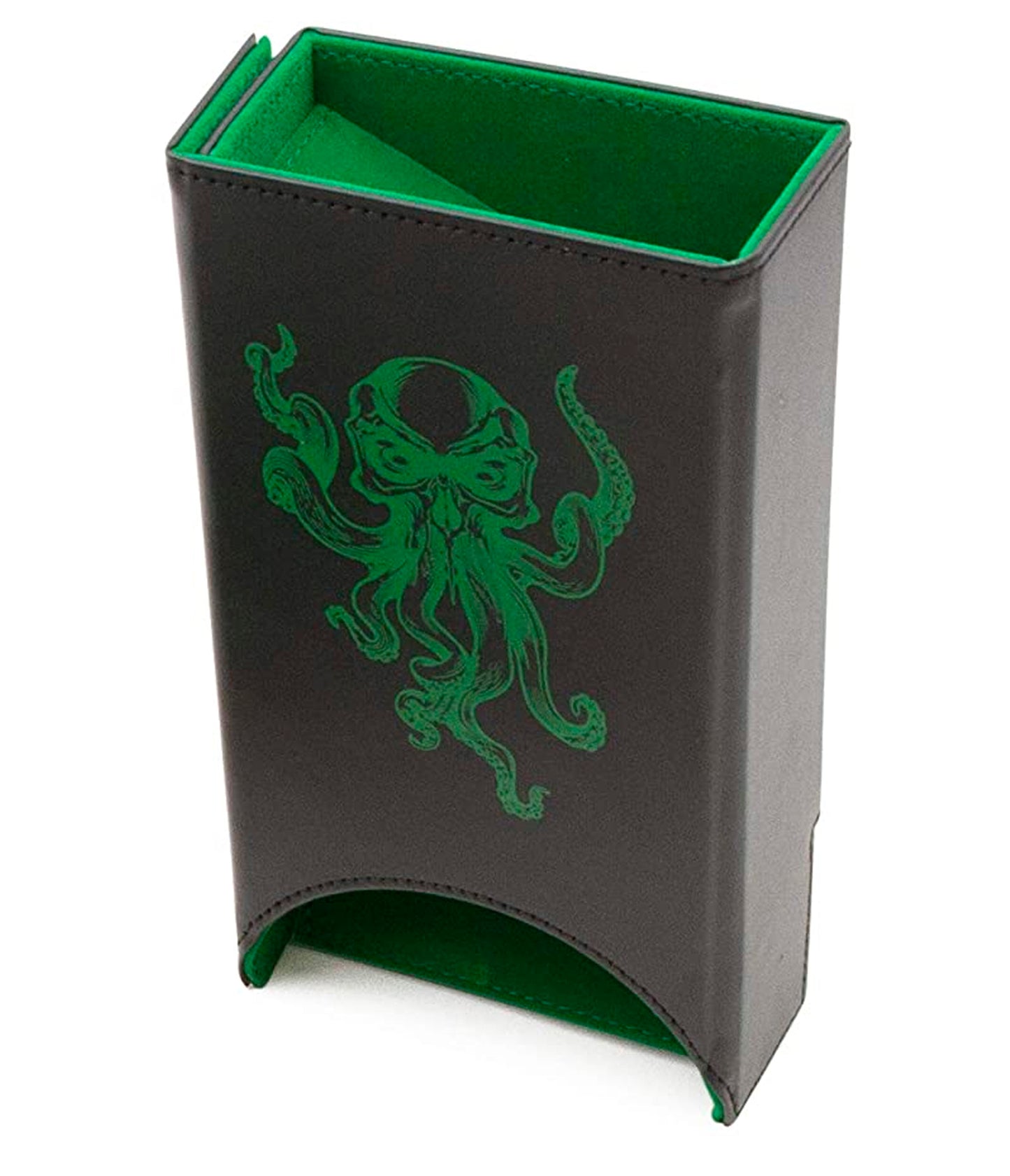 Portable Dice Tower and Tray with Non-Scratch Felt Interior - Folding 8" Auto Dice Roller Dice Tower for Fair and Random Dice Rolling