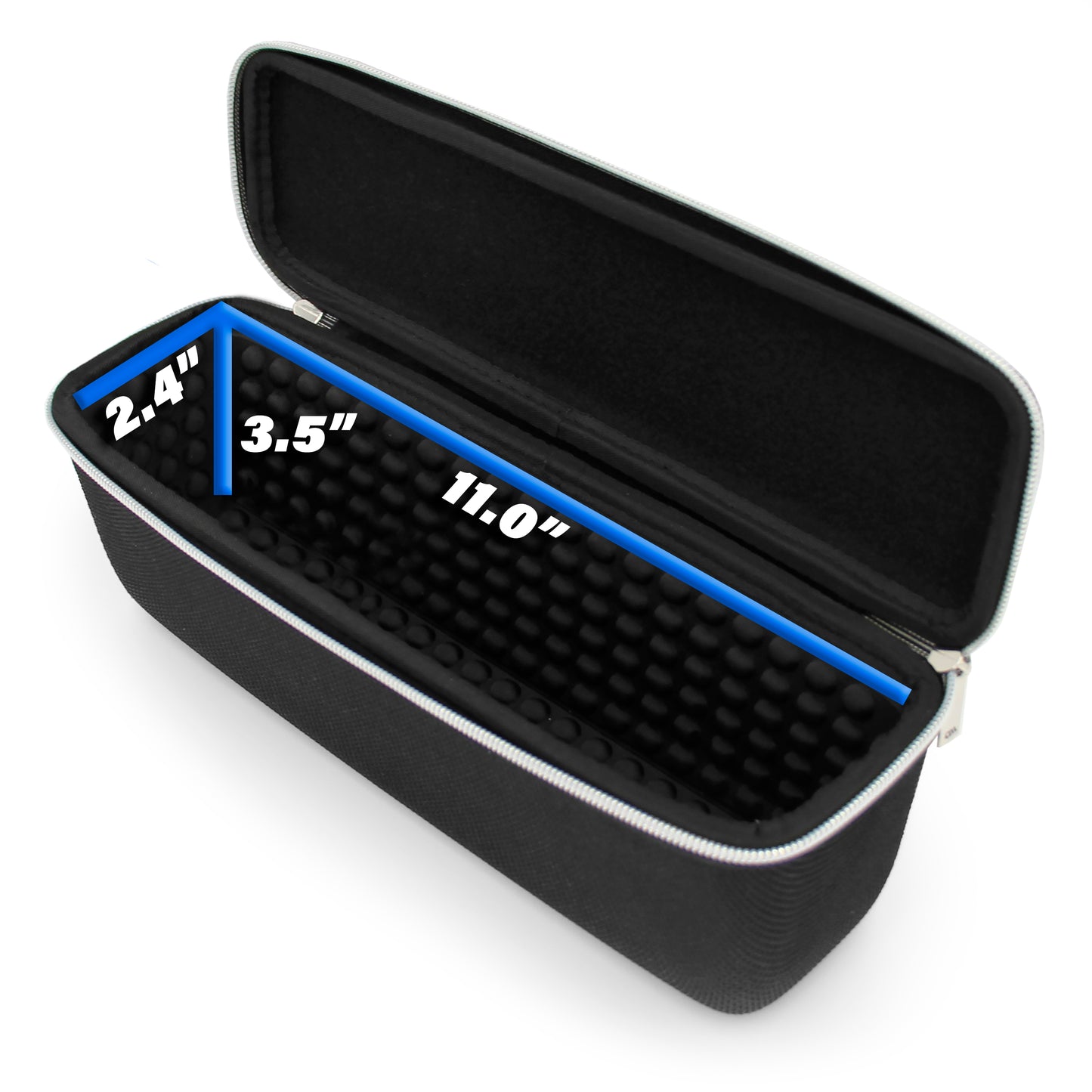 Storage Case Compatible with Zoom M2 MicTrak Stereo Microphone or Zoom M4 MicTrak Handheld Recorder - Case for Recording Microphones Only