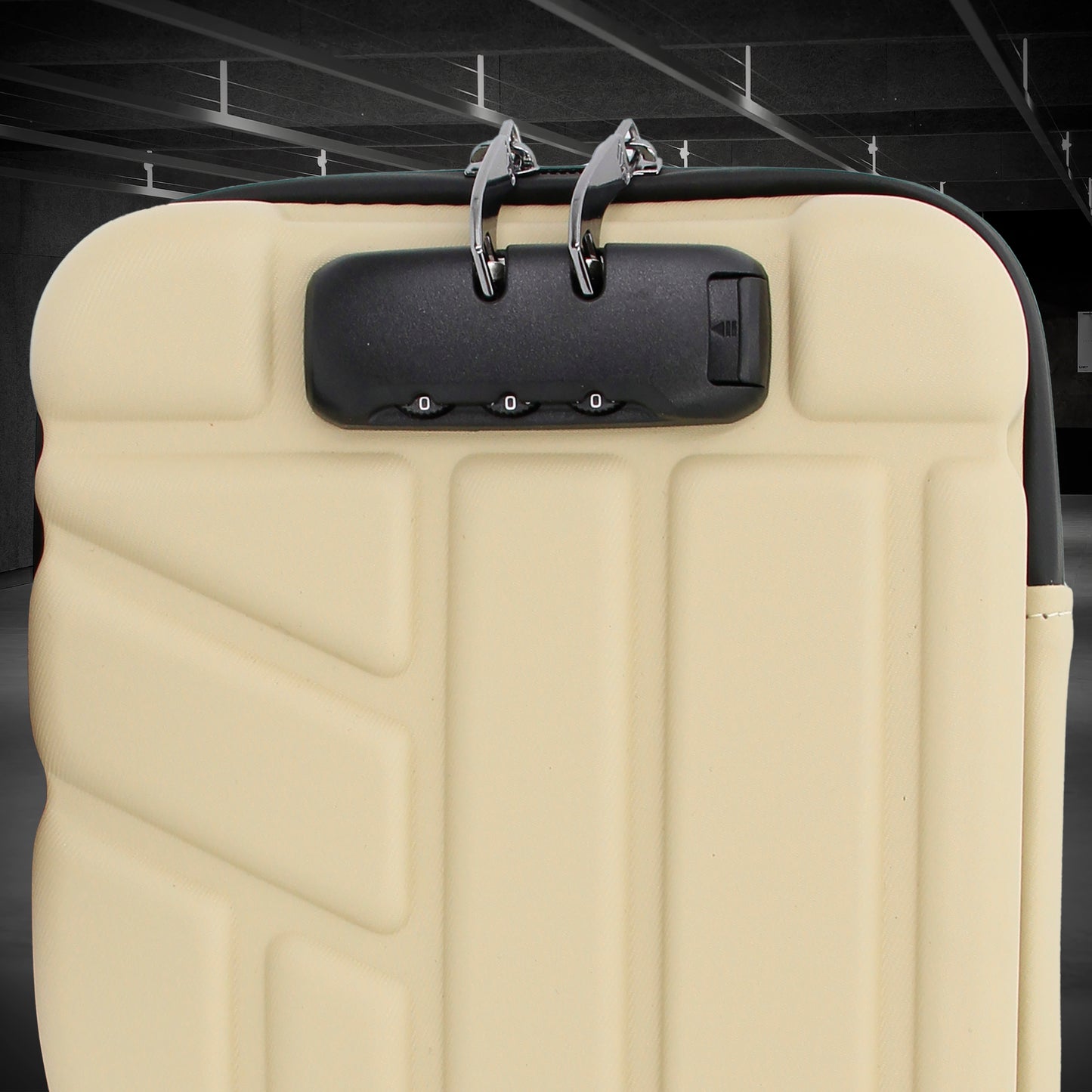 Locking Pistol Case Fits Small to Large 9mm Pistols with Room For Extra Clips and Attachments - Premium Handgun Case with Lock Zippers