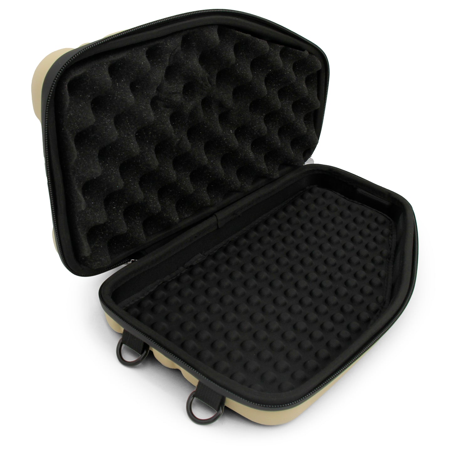 Locking Pistol Case Fits Small to Large 9mm Pistols with Room For Extra Clips and Attachments - Premium Handgun Case with Lock Zippers