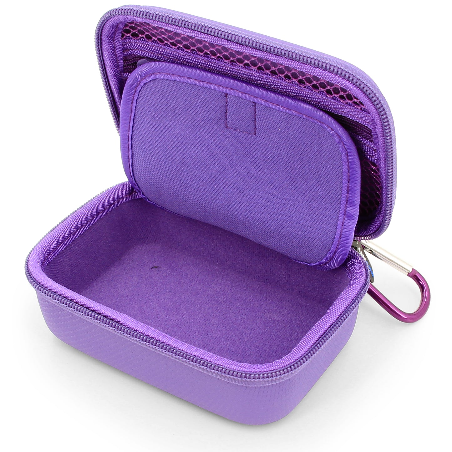 Travel Case Compatible with Zoleo Satellite Communicator - Includes Hard Shell Case with Wrist Strap for Satellite Messenger, Black