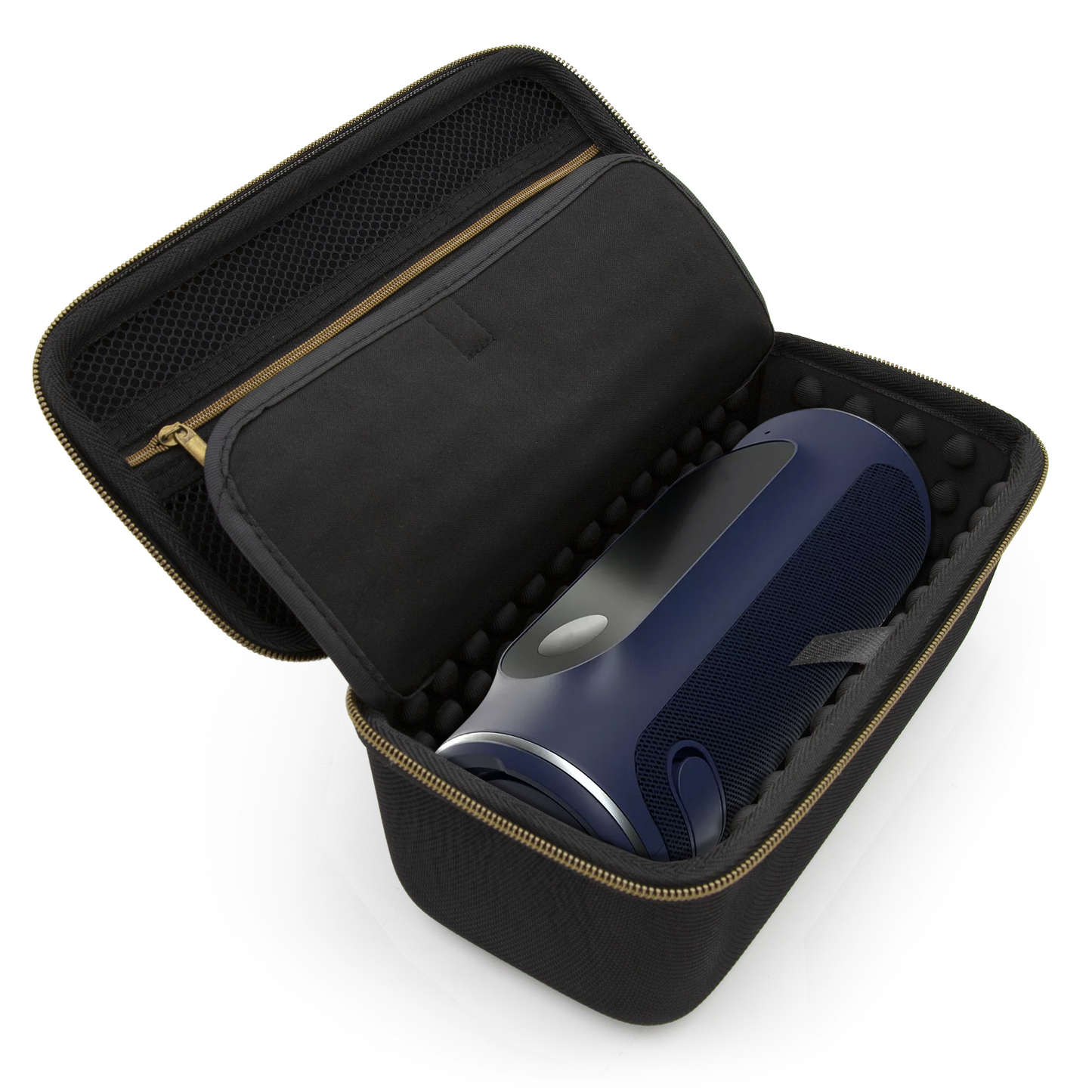 Travel Case Compatible with Blue Tees Golf Player+ GPS Speaker - Hard Case for Golf Speaker with Accessory Pouch - Case Only
