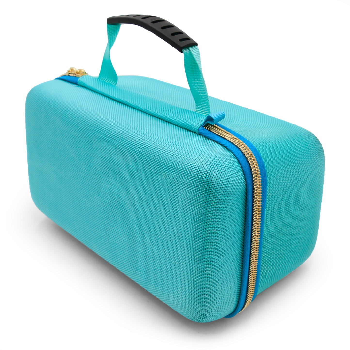 Studio Case Compatible with Shure SM7B Microphone, Rode PodMic and Other Large Podcast Mics with Accessories - Mic Bag Only, Turquoise