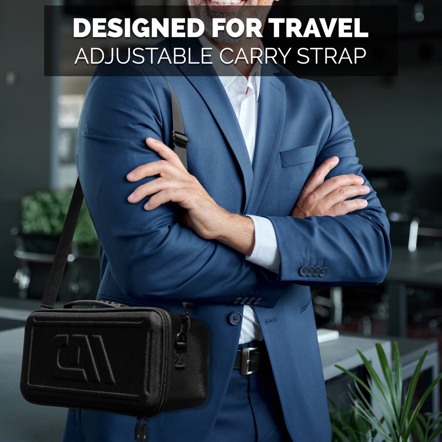 Carry Case Compatible with LG xboom Bounce by will.i.am Portable Bluetooth Speaker and Audio Accessories - Includes Carry Strap and Handle