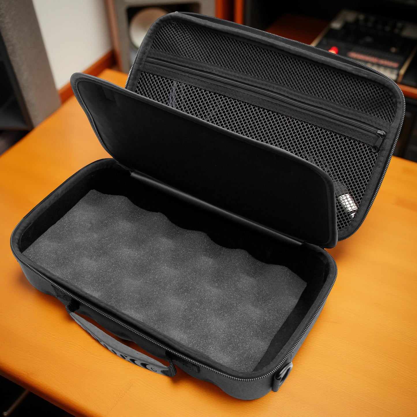 Travel Case Compatible with RODE RODECaster Video S All-in-One Audio/Video Console – Protective Carry Bag with Shoulder Strap for Podcasters