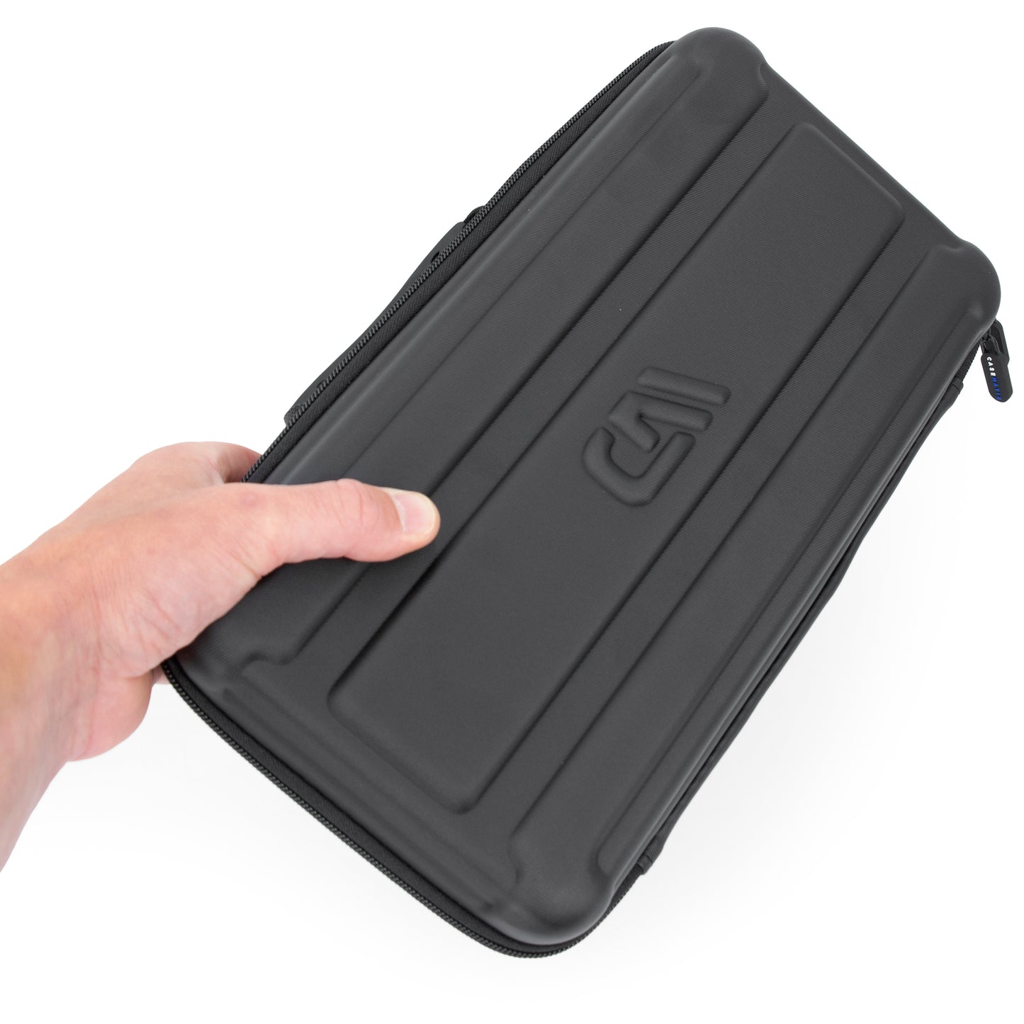 Travel Case Compatible with Mackie 402VLZ4 Channel Mixer - Padded Foam DJ Mixer Bag for Small Accessories Up to 13.0" x 6.5" x 2.0"
