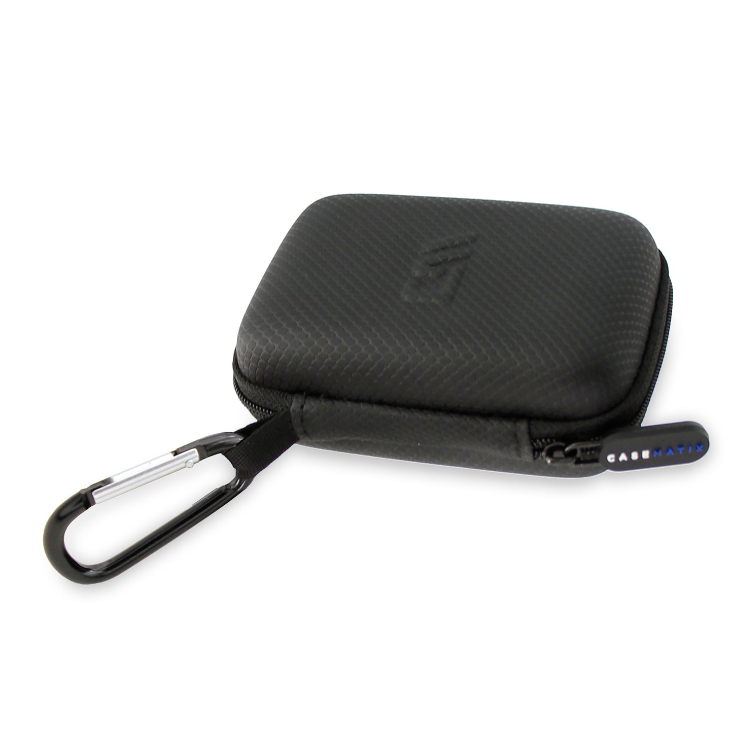Golf Tracker Carrying Case Compatible with Arccos Air Game Tracker - Compact Hard Shell Golf GPS Travel Case with Carabiner Clip