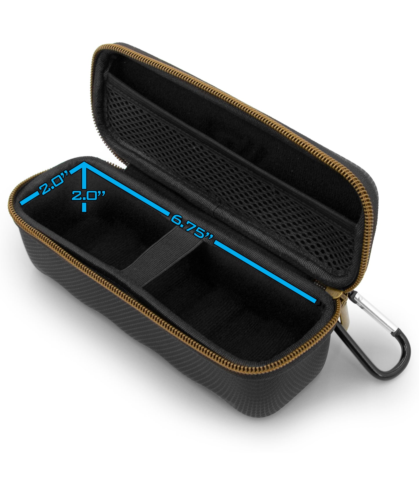 Cordless Clipper Barber Case Compatible with Babyliss Hair Clippers, Trimmers and More Up to 6.75 Inches - Includes Case Only