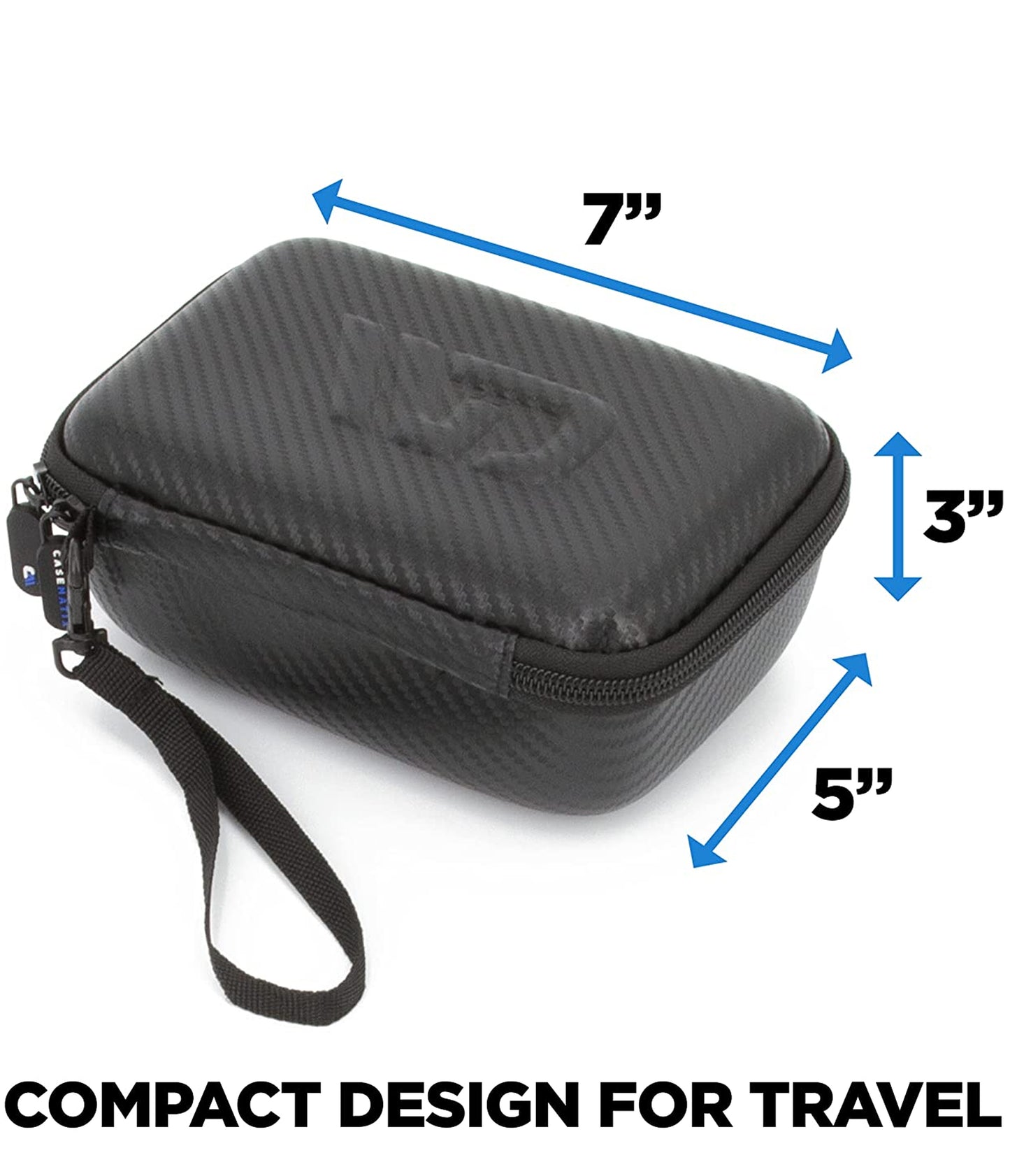 Lavalier Mic Case Compatible with Kimafun 2.4g Wireless Microphone and Accessories - Includes Hard Case Only