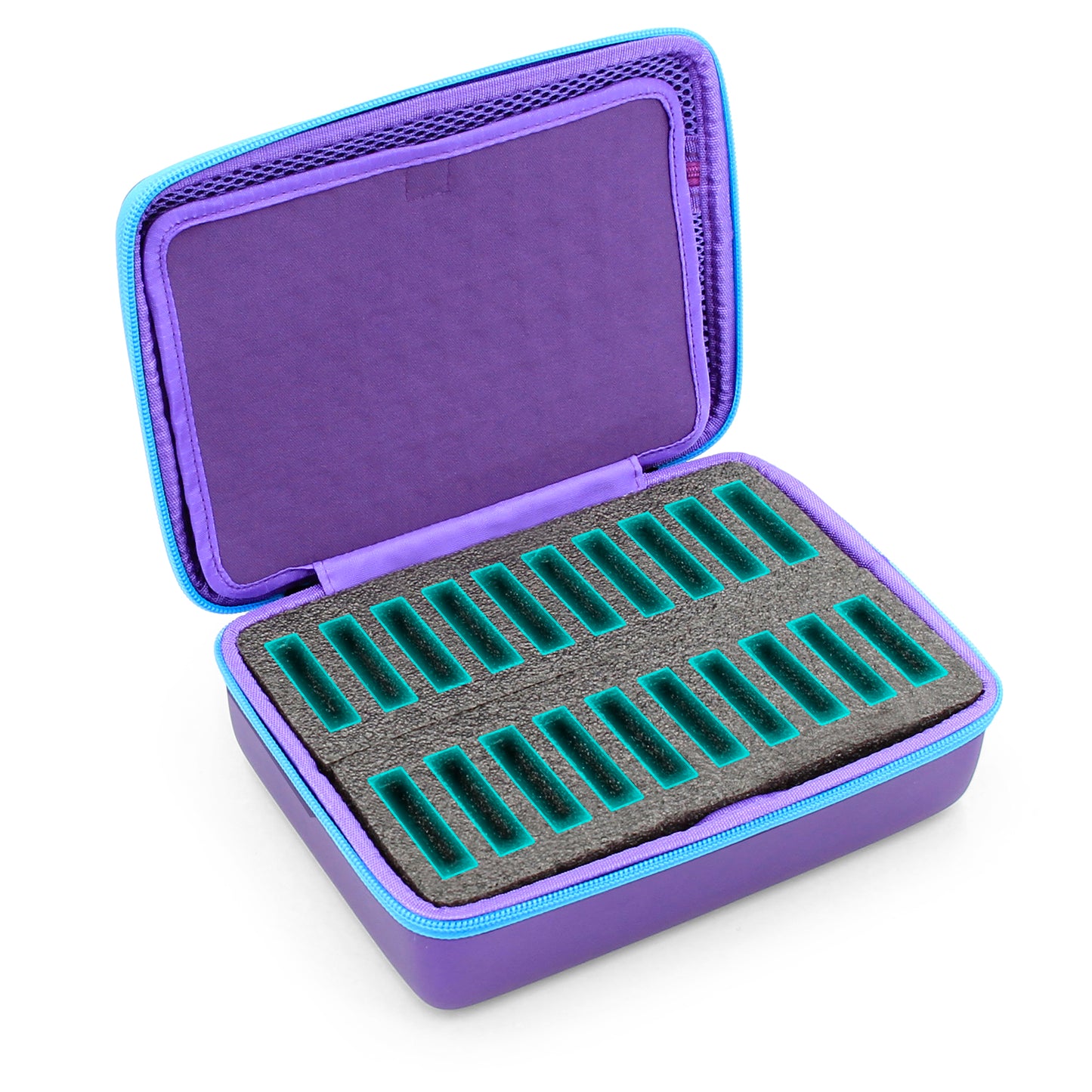 Clipper Blade Holder For 20 Blades, Hair Clipper Guard Case For Barbers or Stylist Compatible with Andis, Oster, Wahl, Babyliss Metal Guards
