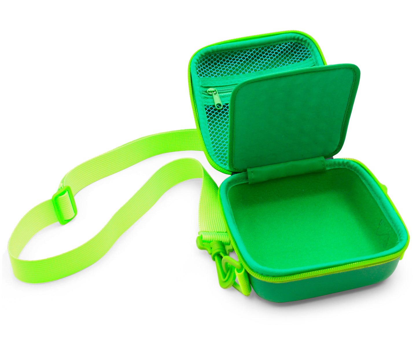 Retro Gaming Console Case - Protective Storage for HigoKids QS4, MadeMax & E-MODS RS-1 (4.5") - Green or Purple