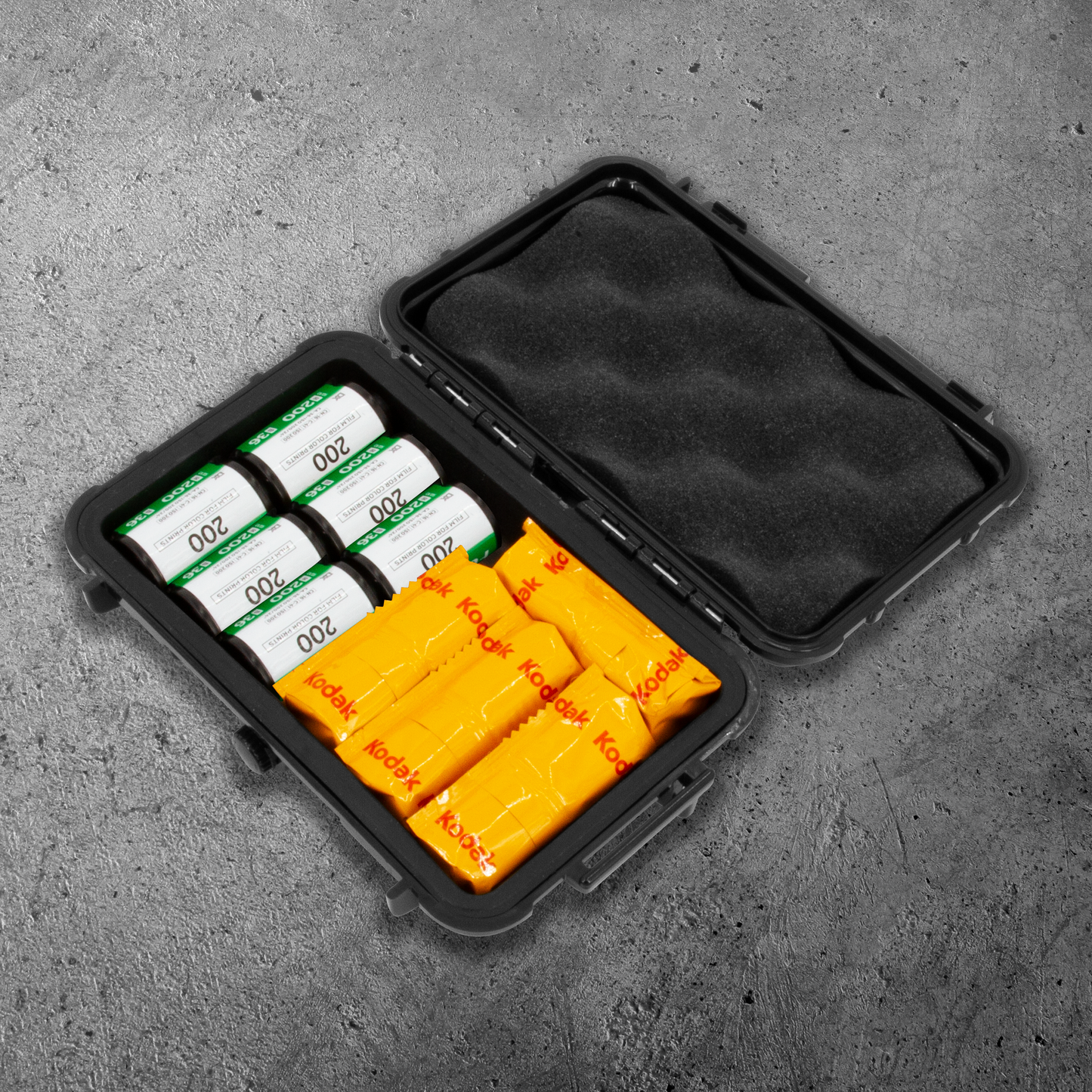 Hard Shell 35mm Film Case for 35mm and 120 Film - Waterproof Protection for Photography Film