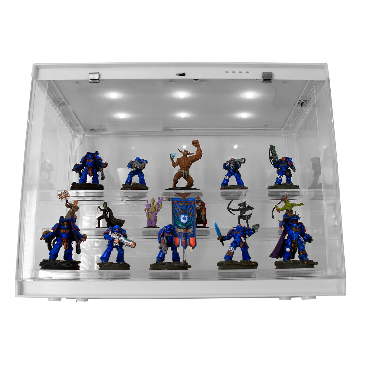 CASEMATIX Miniature Figure Case - 30 Slot Figurine Miniature