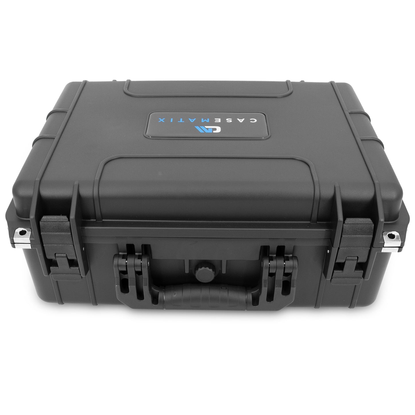 Portable Drill Battery Case Compatible with 12 Milwaukee M18 Battery Packs For Drills and M18 Tools, IPX7 Waterproof and Crushproof Hard Tool Case