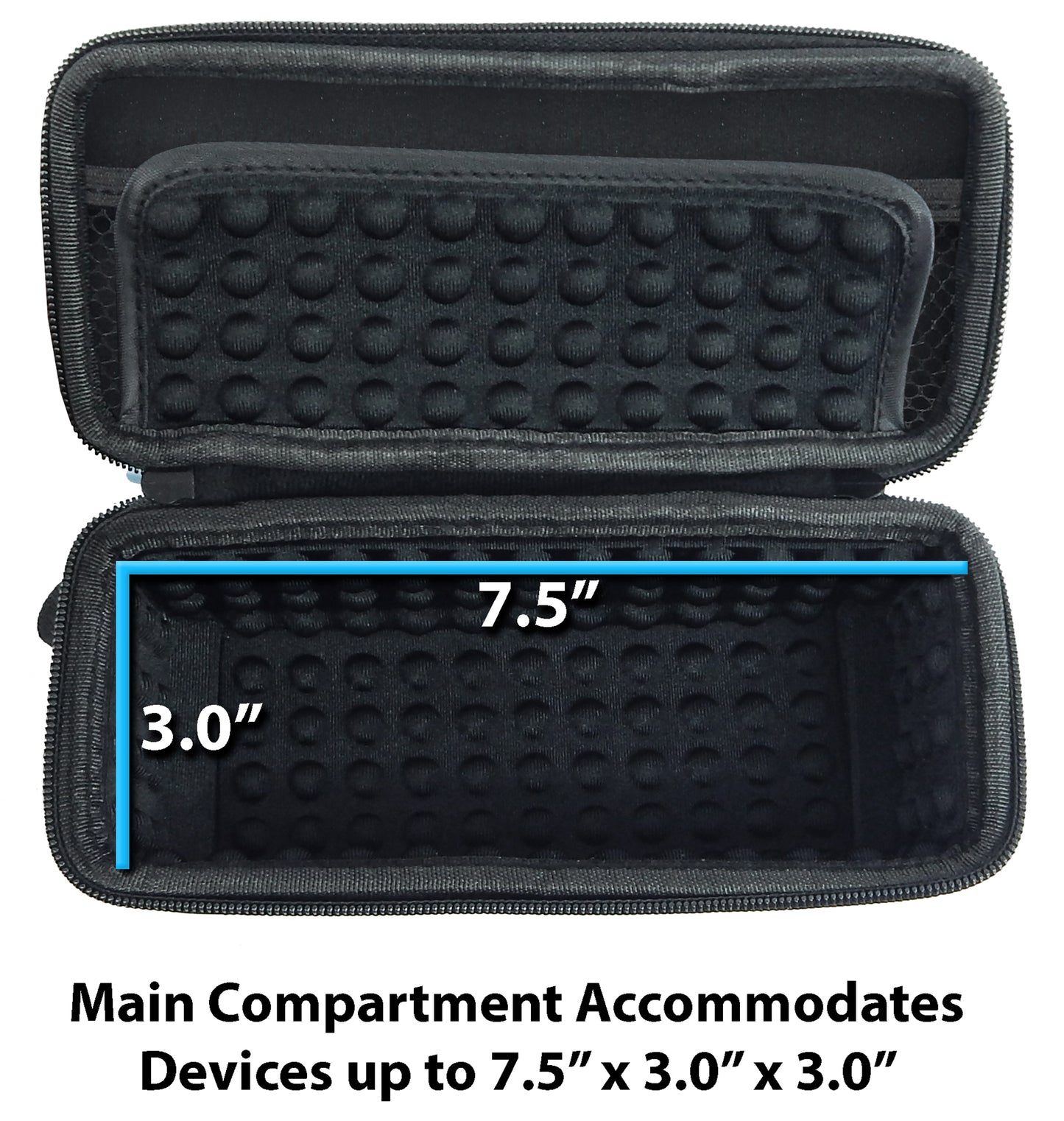USB Condenser Microphone Case Compatible with NT USB NTUSB NT1 A Mics and Cables - Sleek Travel Case with Padded Foam Interior - Case Only
