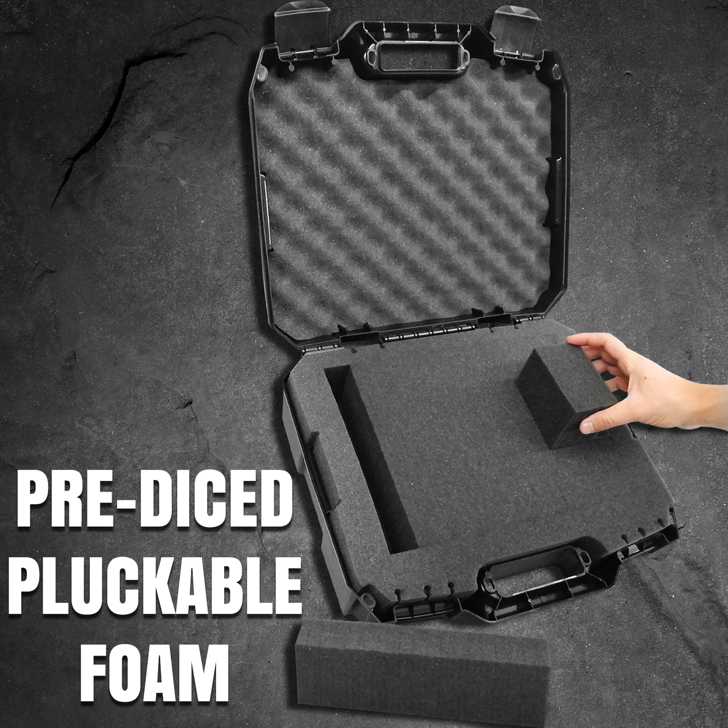 Travel Case Compatible with Allen & Heath CQ-18T Digital Mixer in Customizable Foam - Includes Padded Carry Case Only