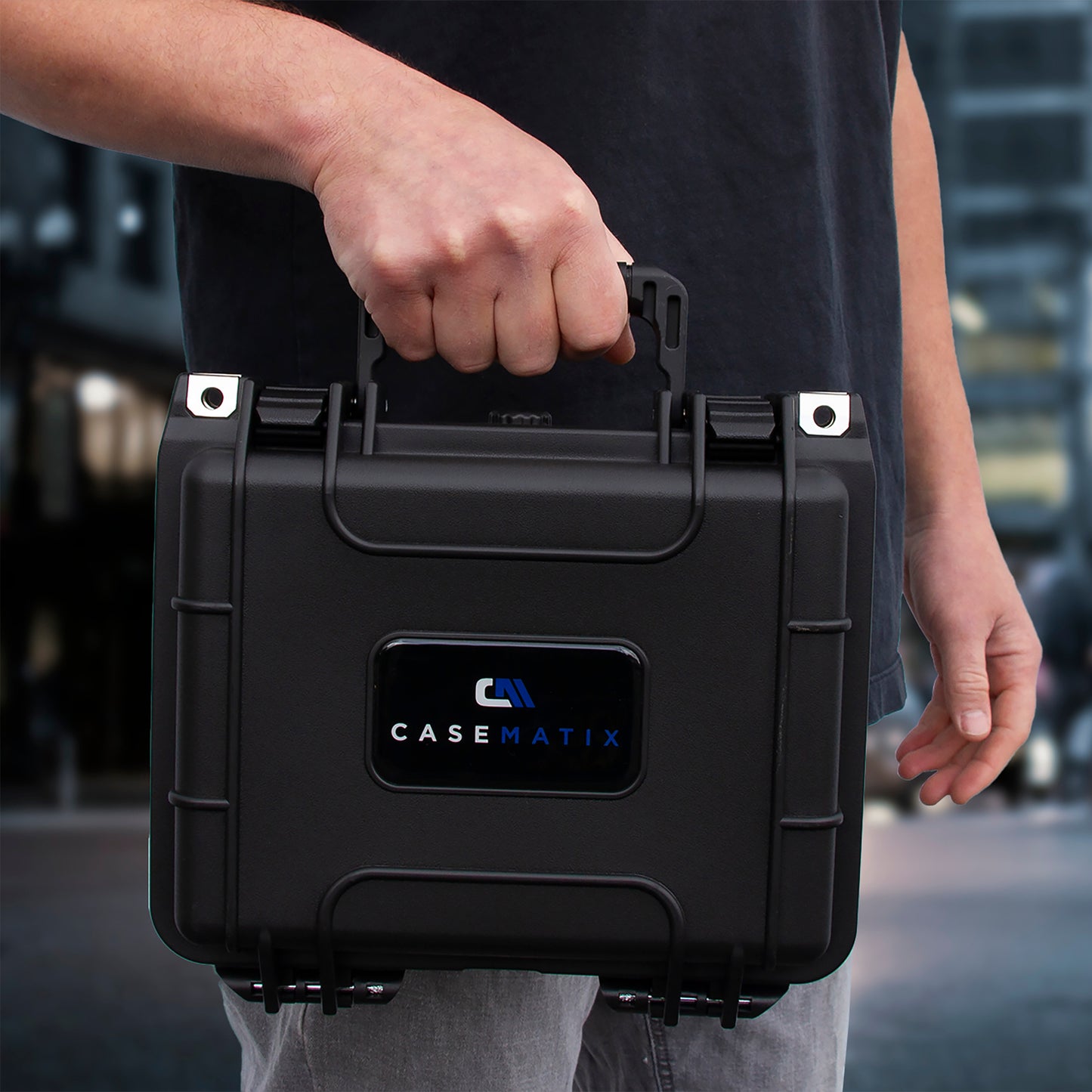 25 Pistol Magazine Storage Case or 20 Magazine & 1 Pistol Case - Waterproof Gun Magazine Storage for 25 9mm Magazines - Case Only