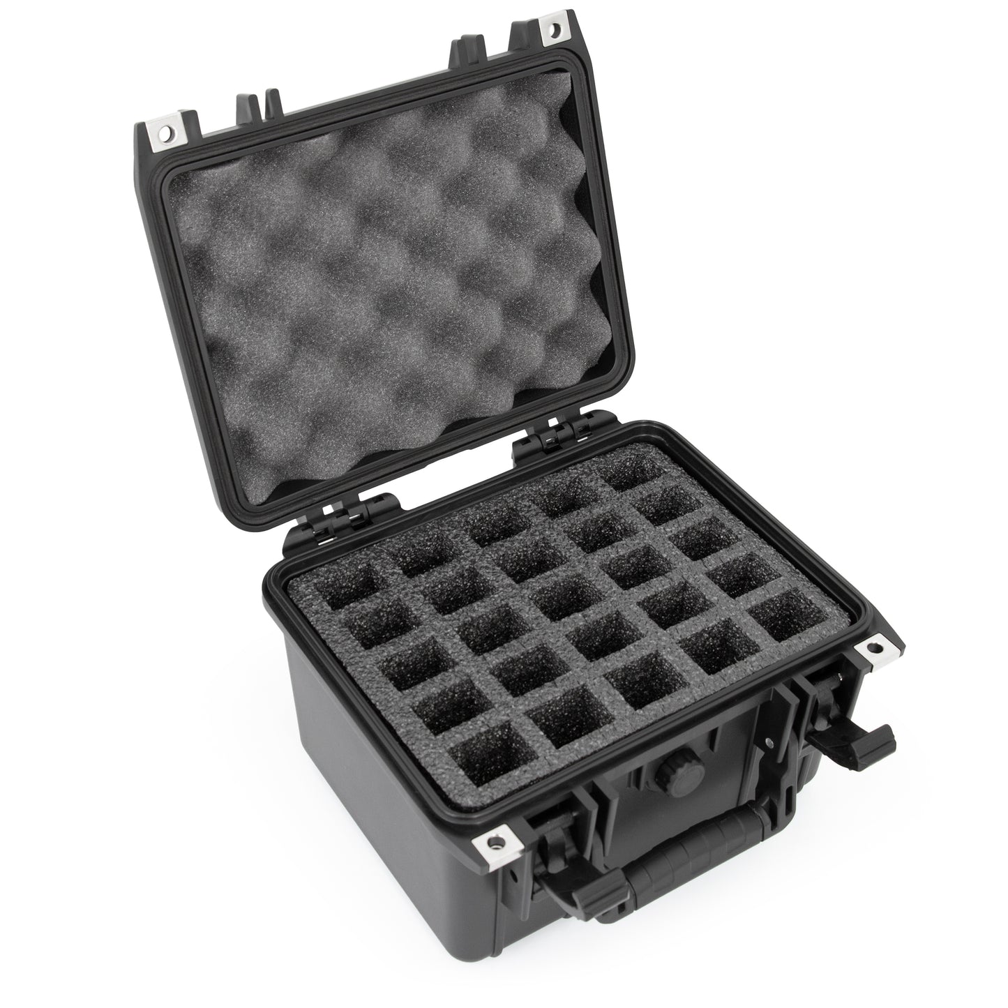 25 Harmonica Case - Waterproof Instrument Holder for Hohner, Fender and Other Harmonicas Up to 5.5" - Includes Weatherproof Carrying Case Only