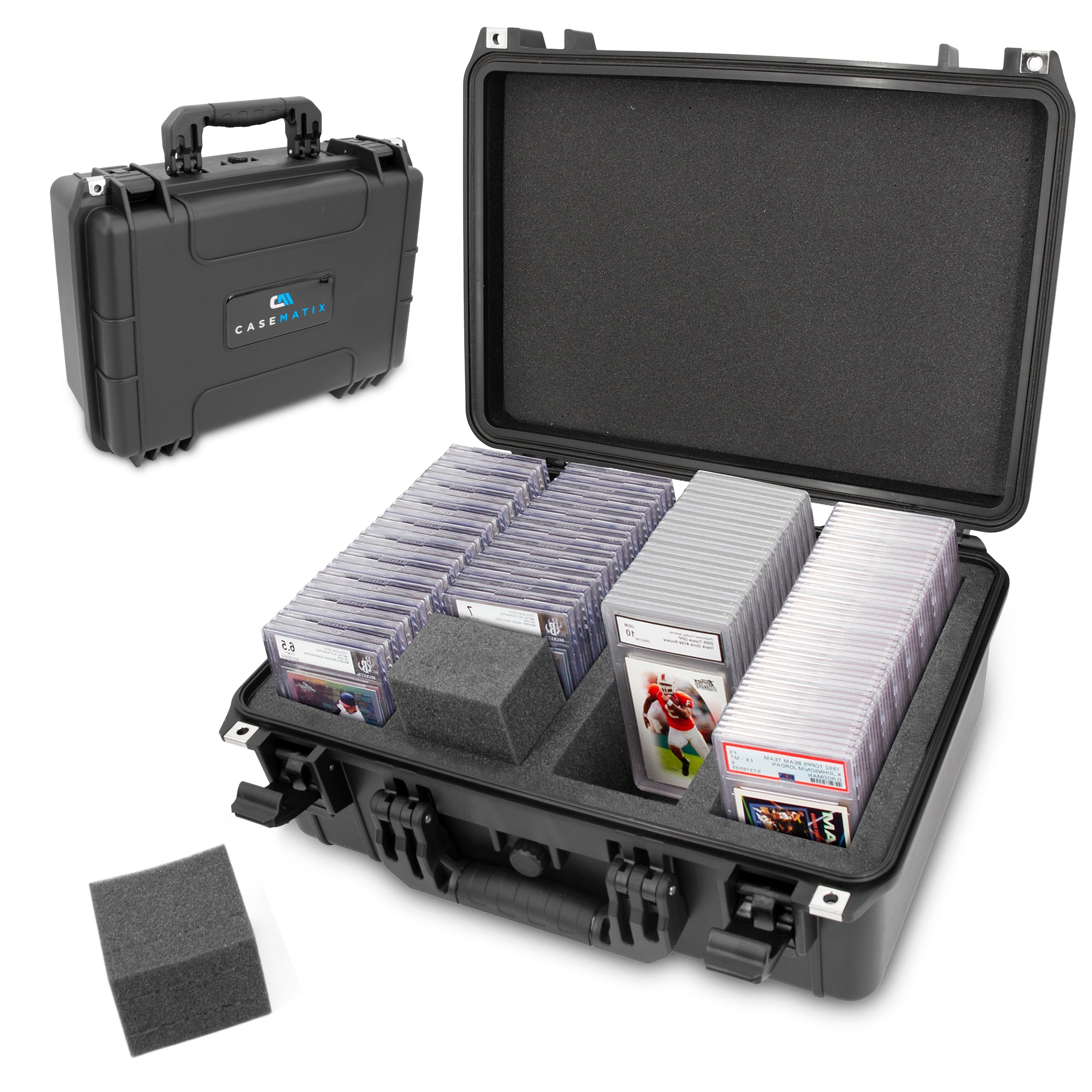 BGS PSA Card Storage Case | Holds 120+ Graded Sports Cards BGS PSA Card Storage Case | Holds 120+ Graded Sports Cards