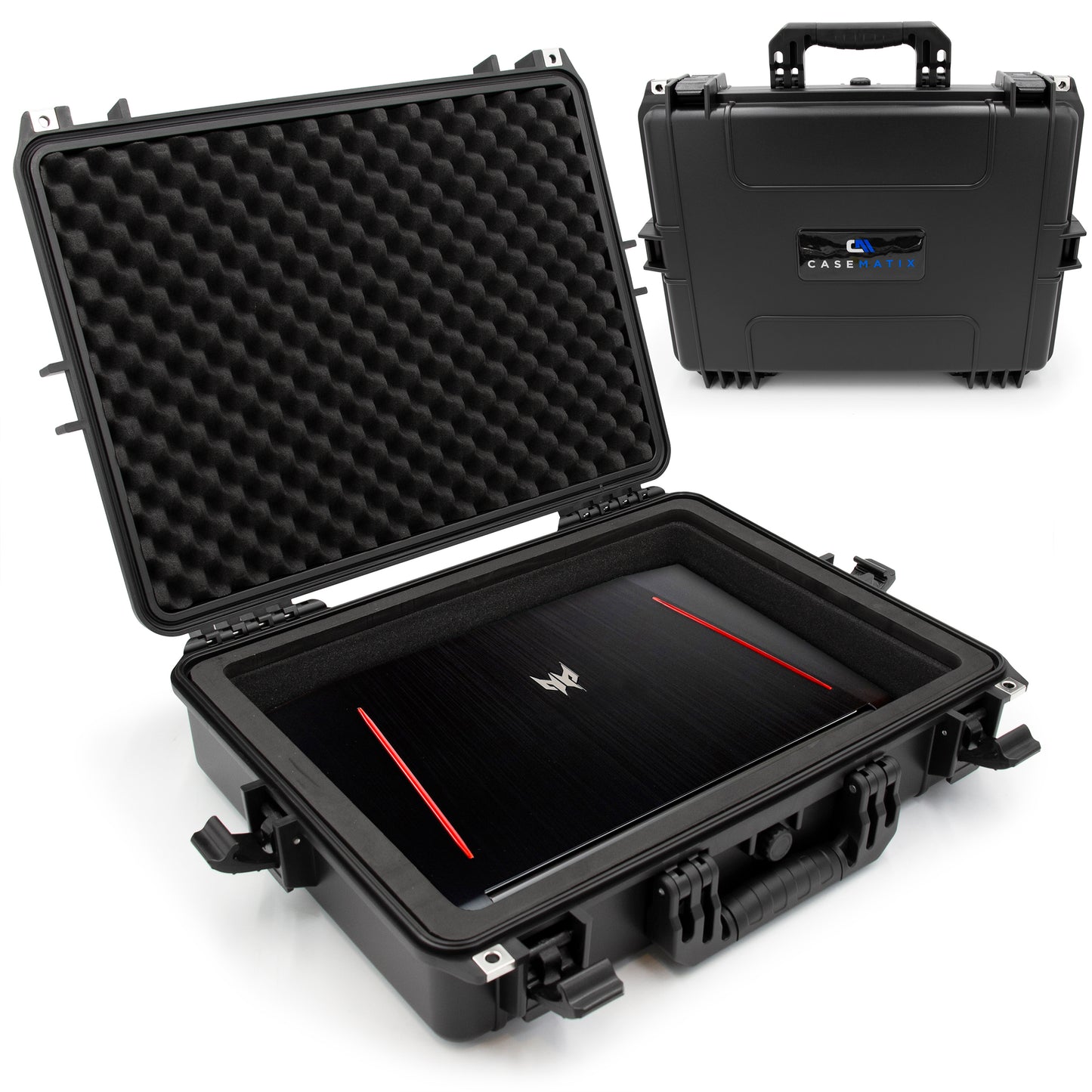 Elite Custom Waterproof Laptop Case Compatible with Acer Predator Helios 300, Helios 500, Nitro 5 and More Gaming Laptops 15.6"-17.3"