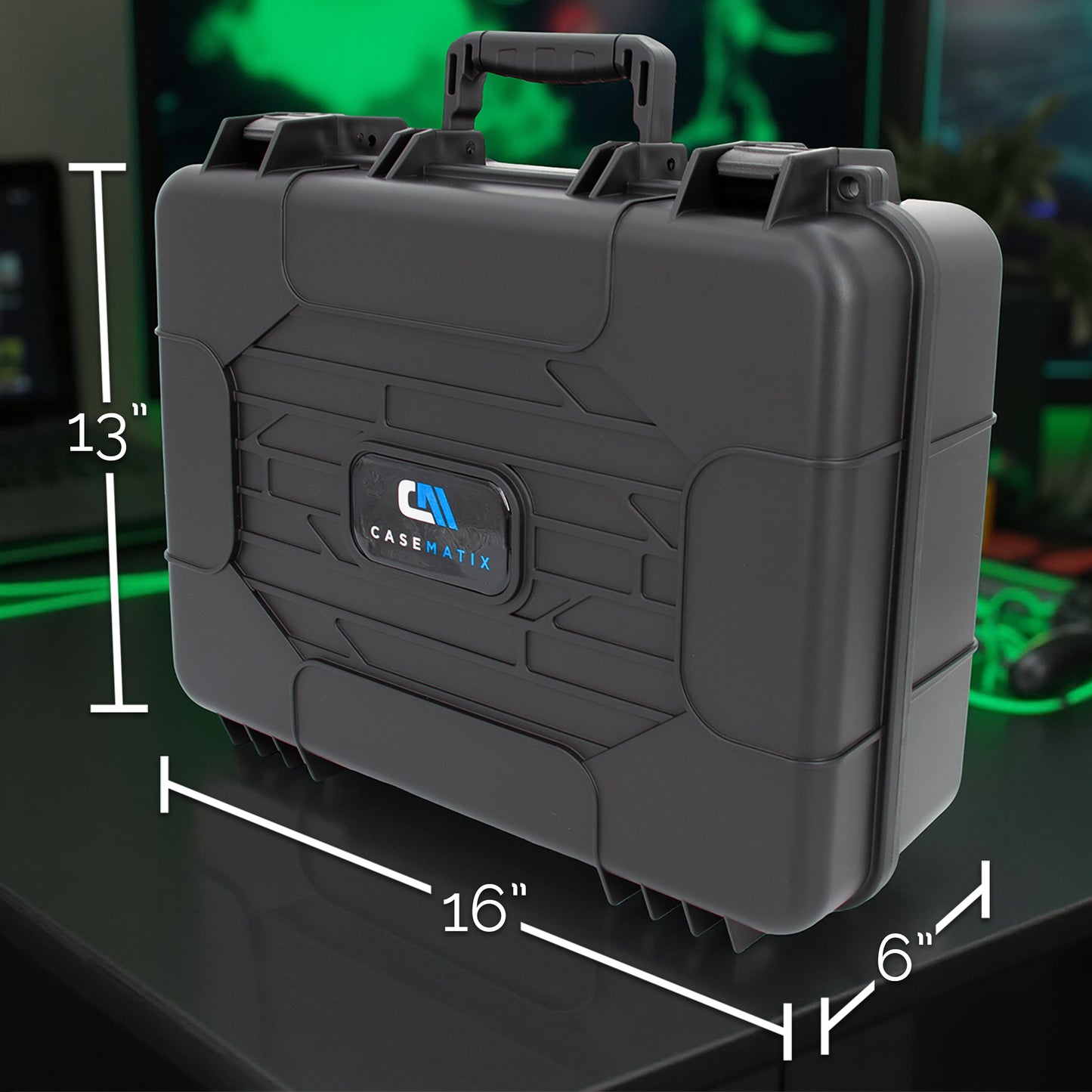 Hard Shell Travel Case Compatible with Xbox Series S Console, Controllers, Games and Other Xbox Series S Accessories - Custom Foam Interior