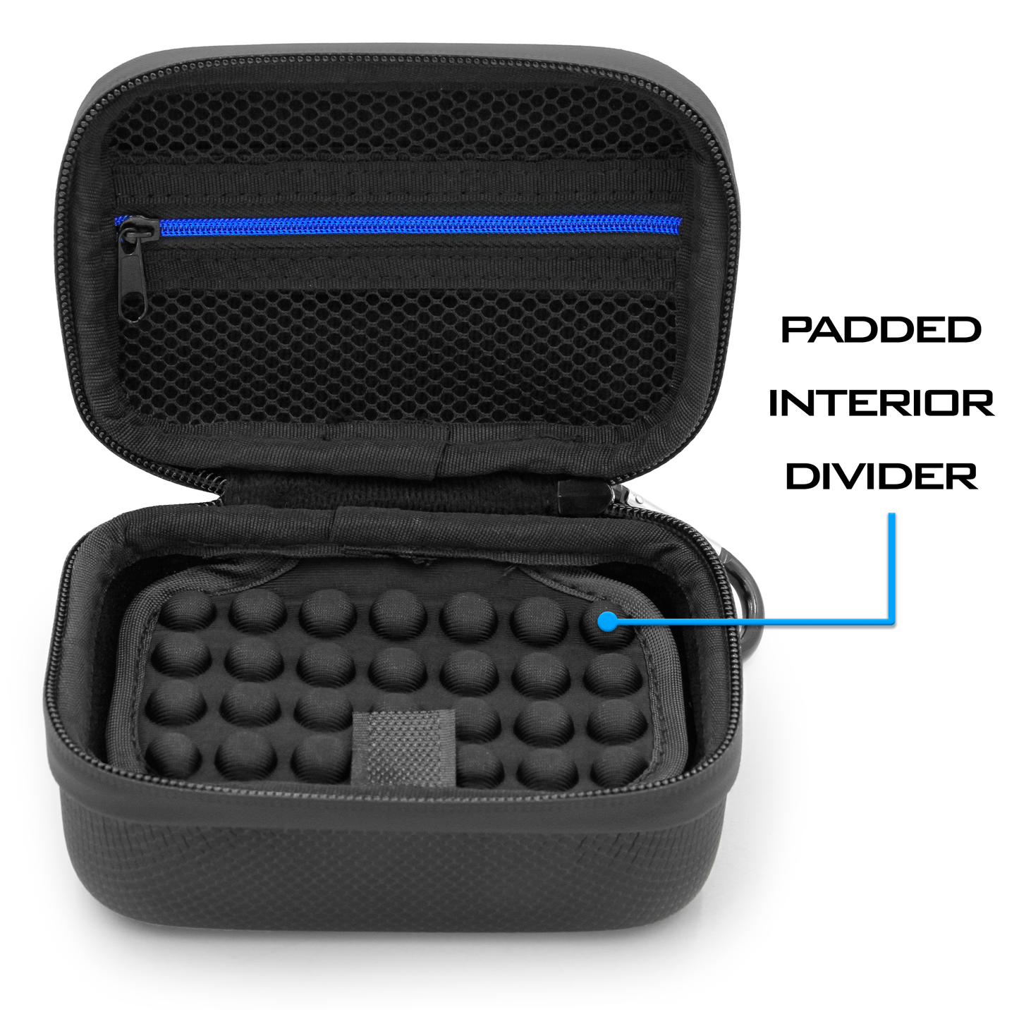 Travel Case Compatible with SnowSky Echo Mini Digital Audio Player and FiiO DAP Music Player, Cable & Earbuds - Case for DAP Player Only