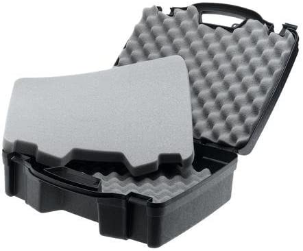 Hard Shell Studio Case Compatible with Zoom R24/R8/R16 Multi-Track Recorders - Blow-Mold Protection with Customizable Tri-Layer Foam - Case Only