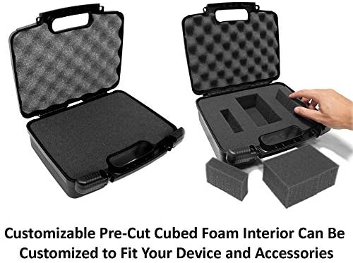 Diagnostic Electrical Tool Case Compatible with Fluke 117/87V Digital Multimeter and More - Customizable Foam Interior with Hard Shell Protection