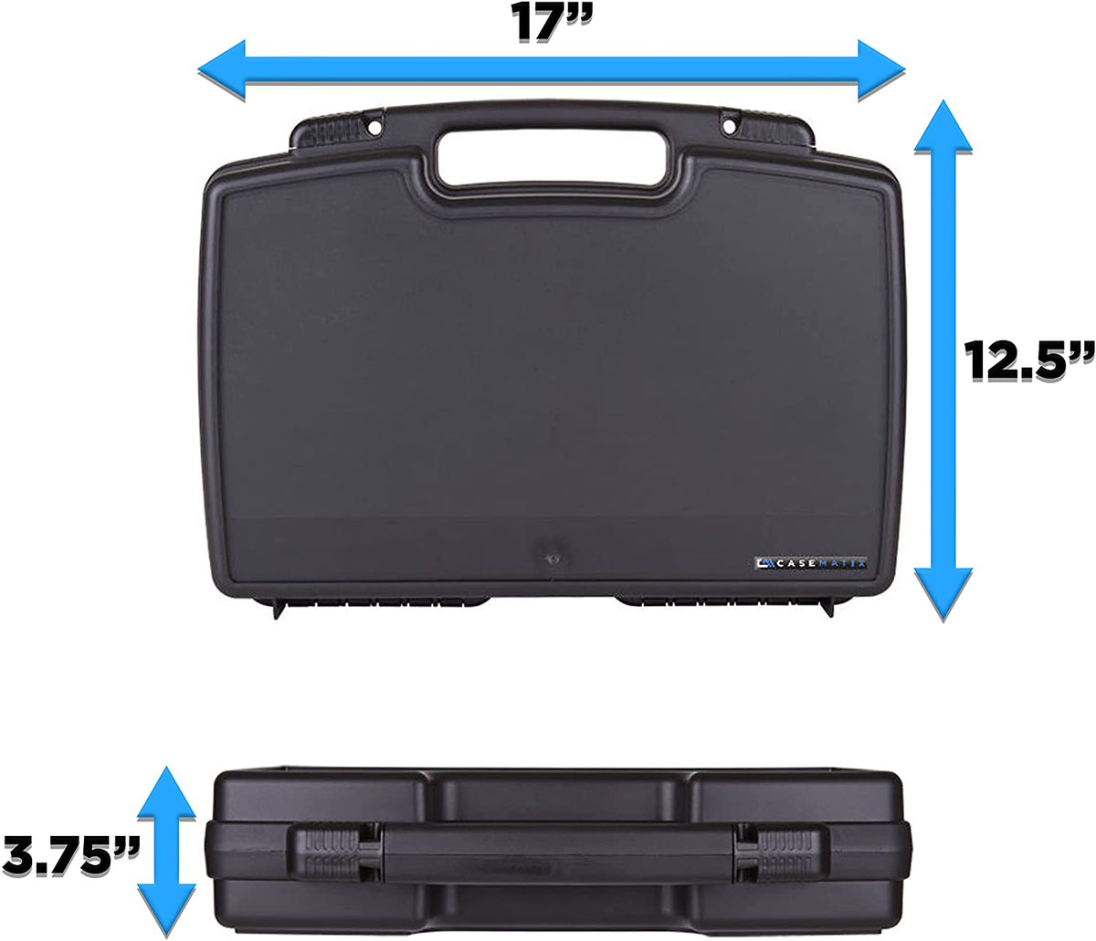 CASEMATIX Travel Case Compatible with Elgato Stream Deck Pedal and Accessories Hard Shell