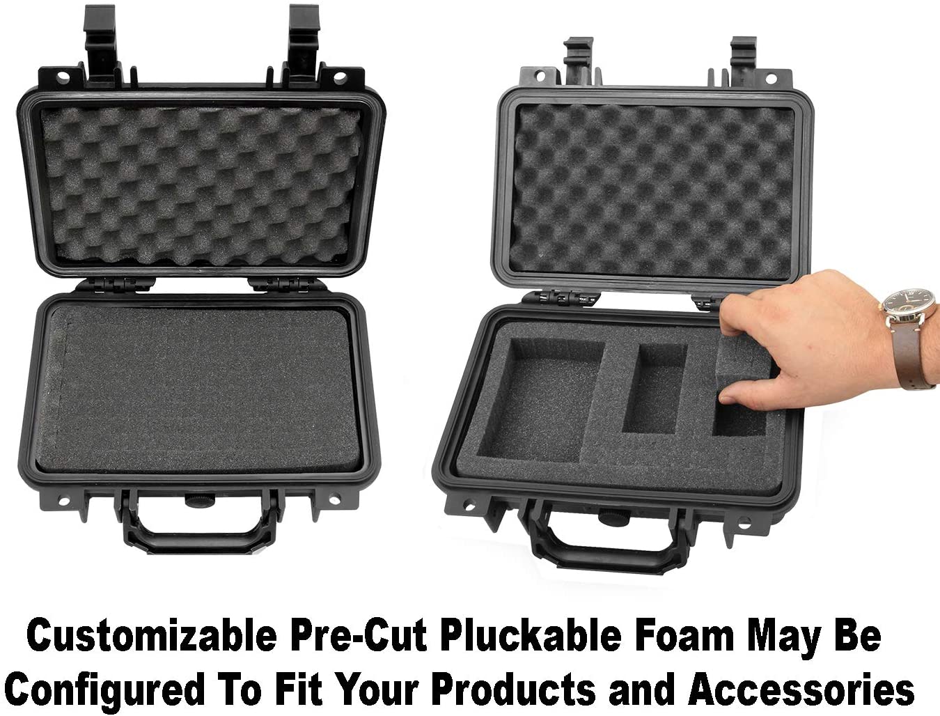 12" Microphone Case for Rode Procaster, Behringer Mic, MXL Microphones, Nady, Shure and More Broadcast Vocal Podcasting Mics up to 9"