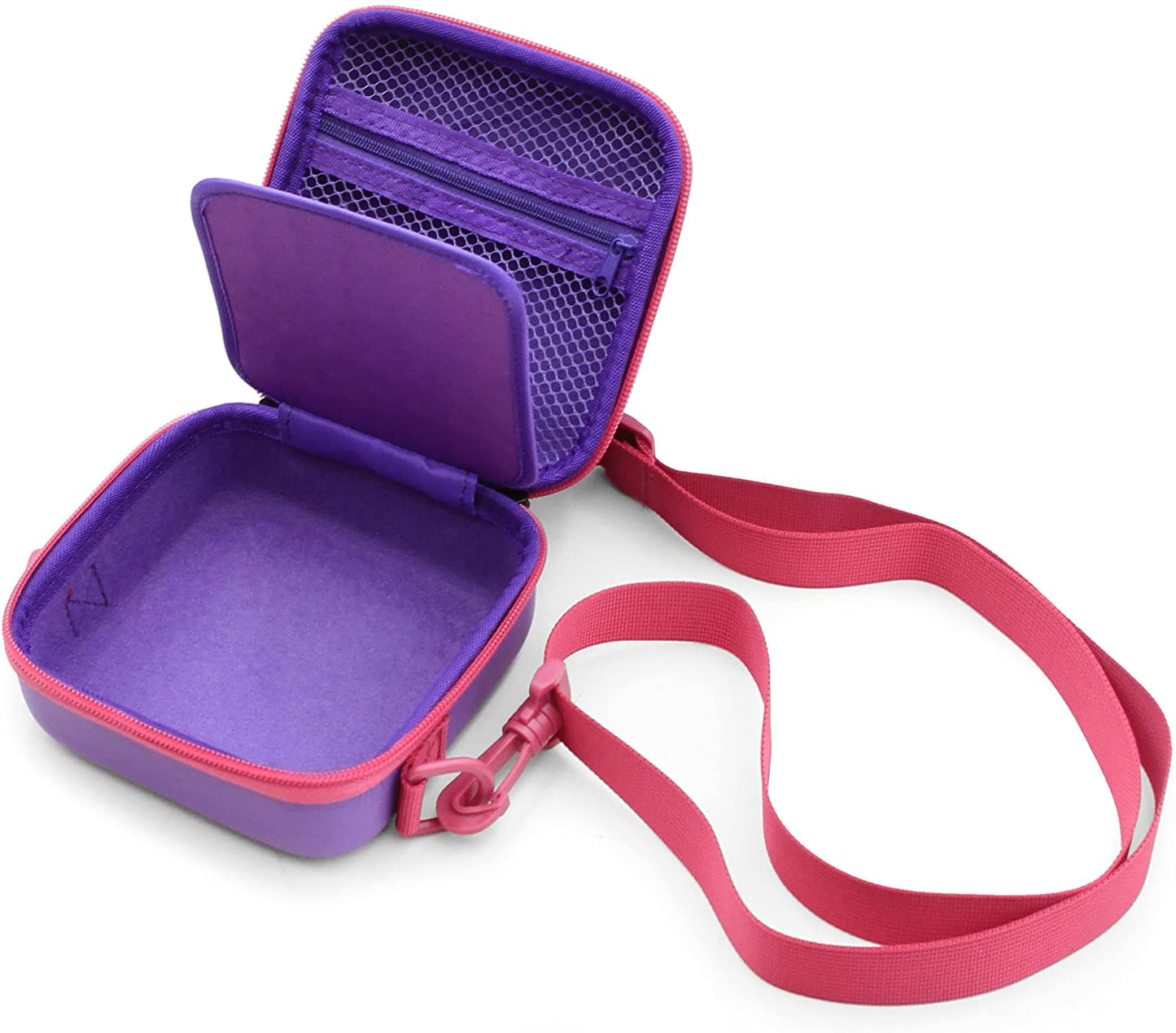 Retro Gaming Console Case - Protective Storage for HigoKids QS4, MadeMax & E-MODS RS-1 (4.5") - Green or Purple