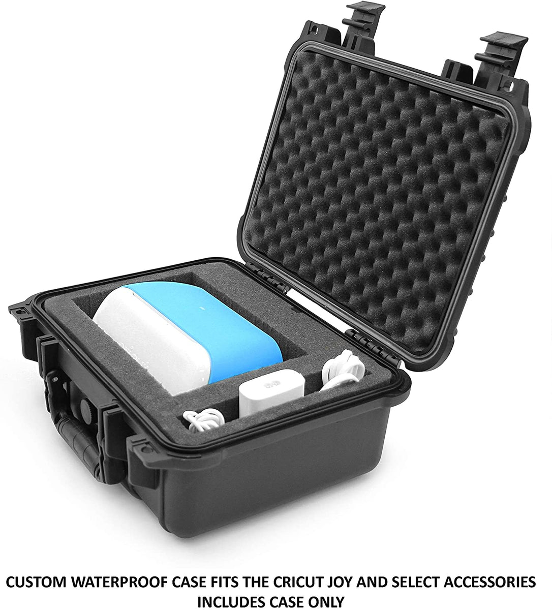 CASEMATIX Protective Travel Case Compatible with Cricut Joy Machine &  Accessories - Features Custom Housing for Paper Cutter, Padded Divider
