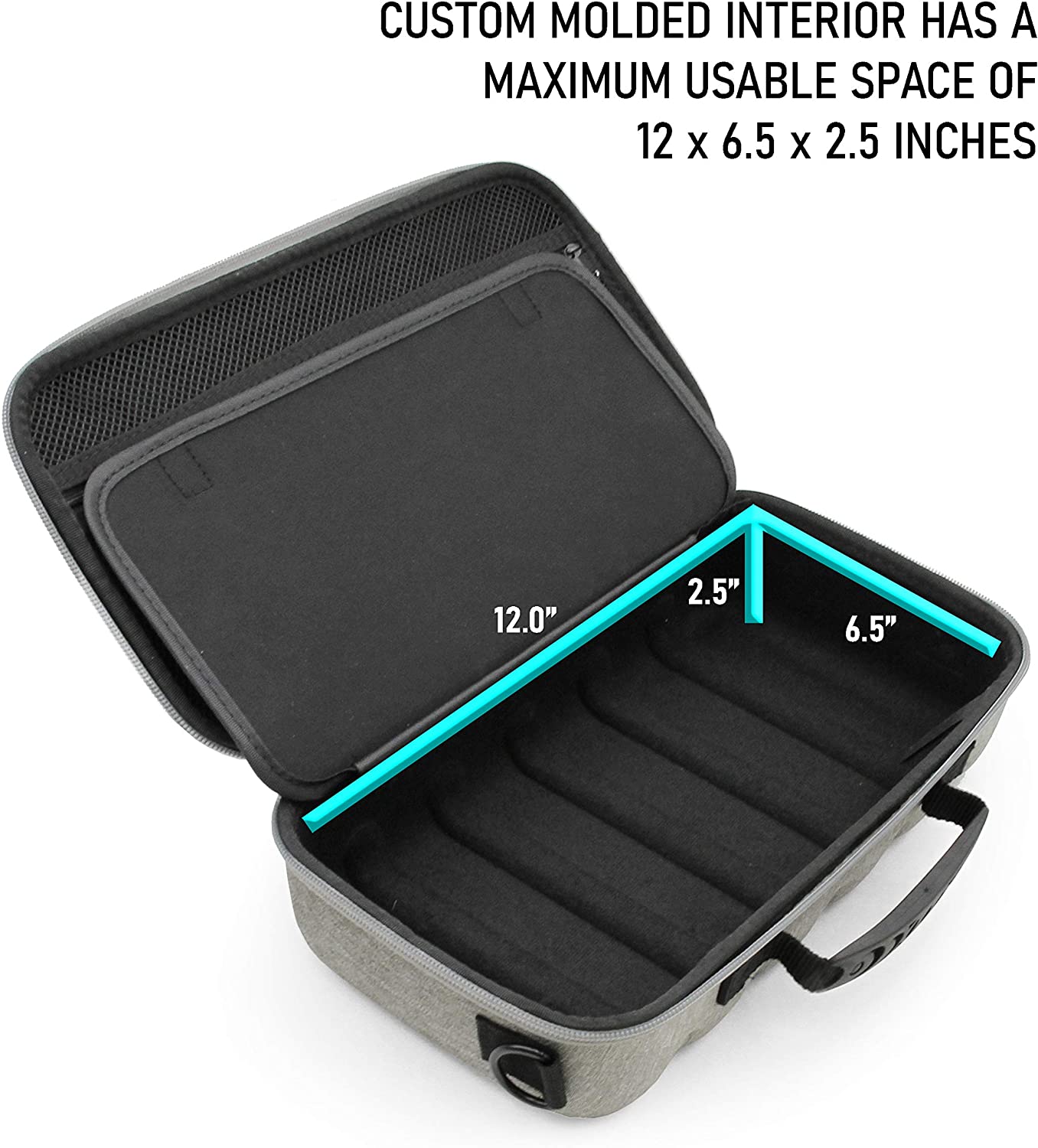 CB Radio Case Compatible with Midland 2 Way Radio, Cobra Handheld CB Radios, Uniden Handheld CB Radio and More Portable Radios