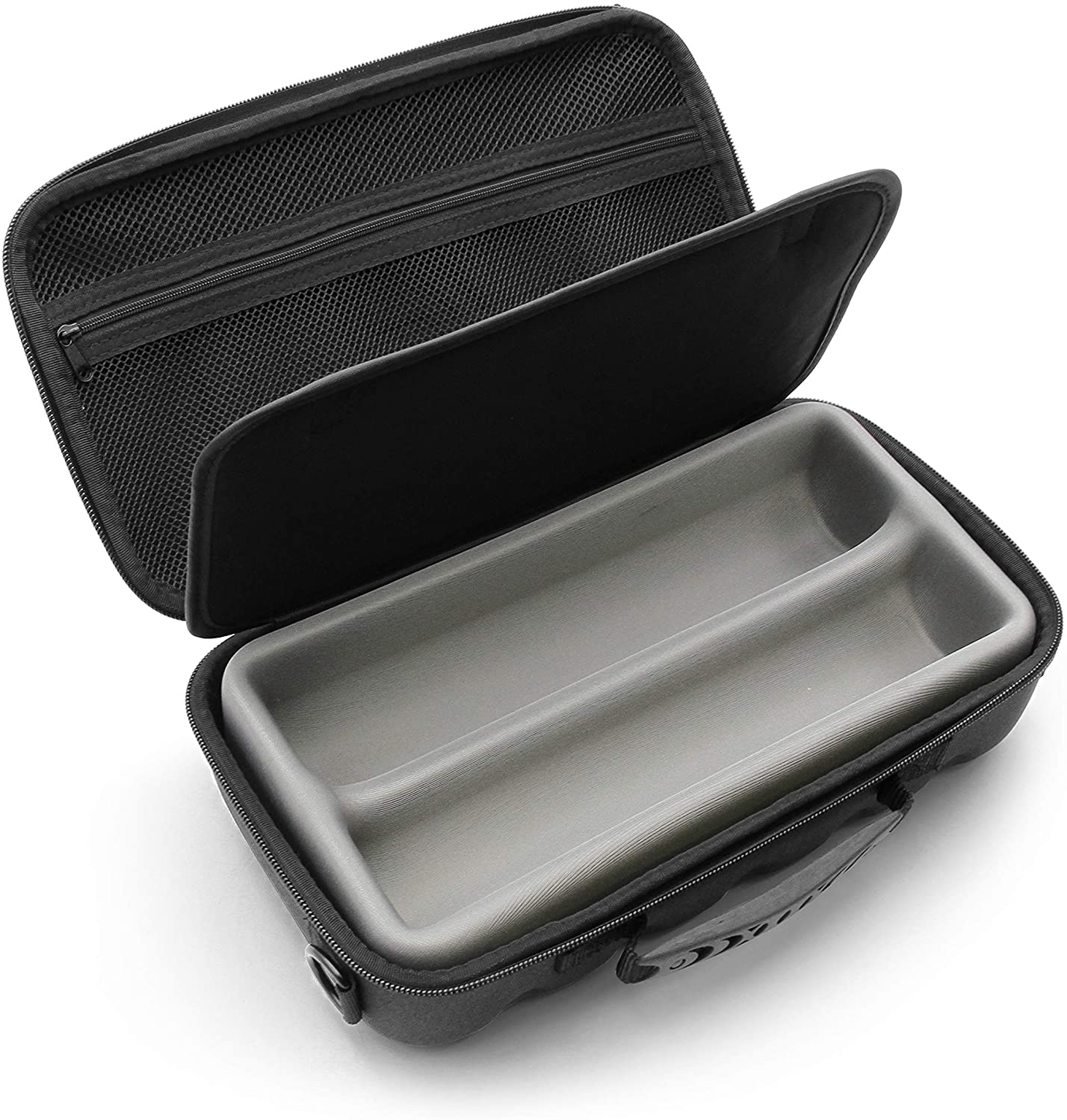 Two Wireless Microphone Case Compatible with Wireless Mic System Handheld Microphones Sennhesier, Shure and More with Shoulder Strap
