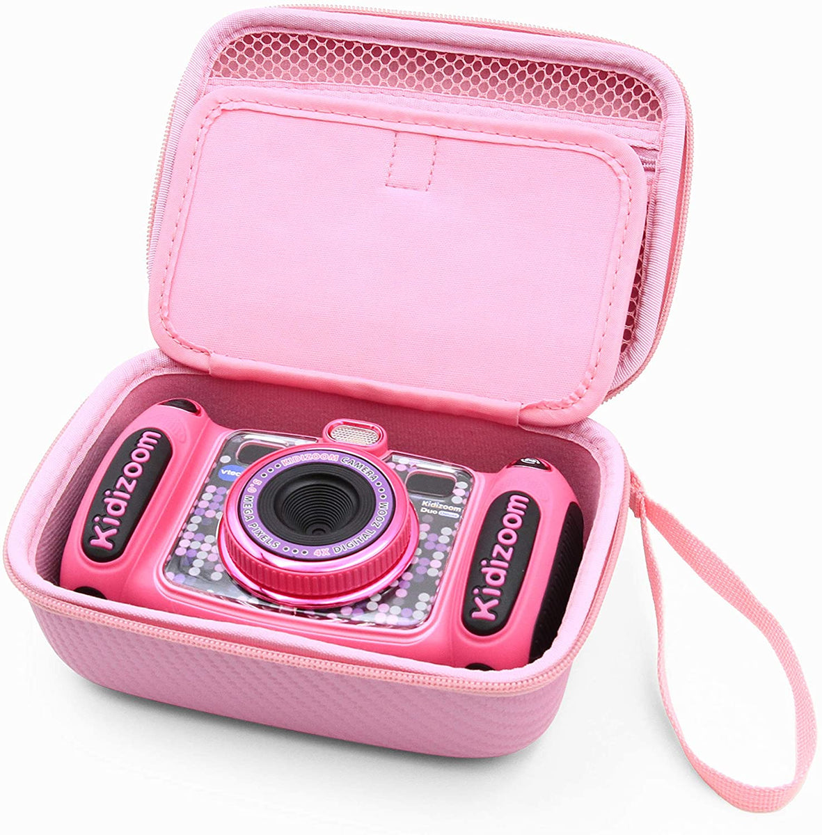 Casematix Pink Toy Box Case Fits Blinger Deluxe Set, Blingers Refill Gems  and More Hair and Nail Glam Accessories , Includes Case Only 
