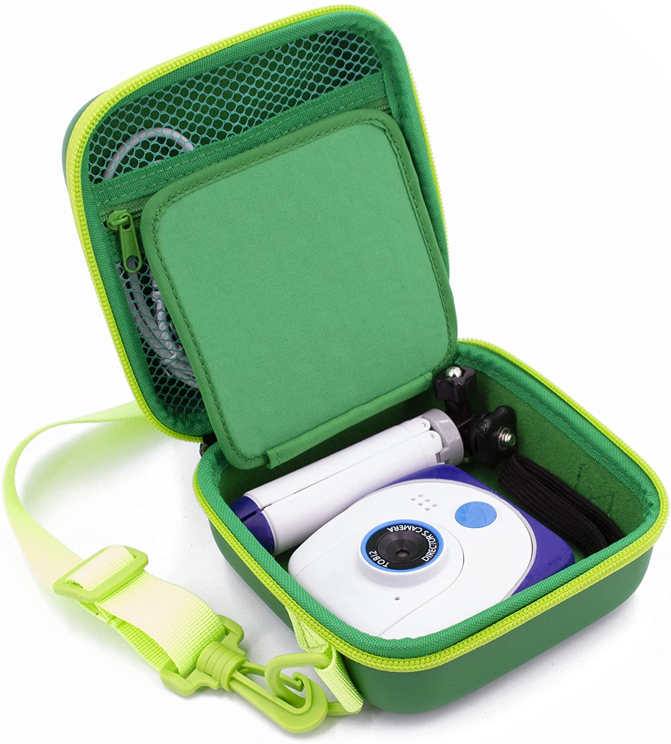 Video Camera Travel Case Compatible with Little Tikes Tobi 2 Director's Camera, Tripod and Charging Cable - Camera Case - Case Only