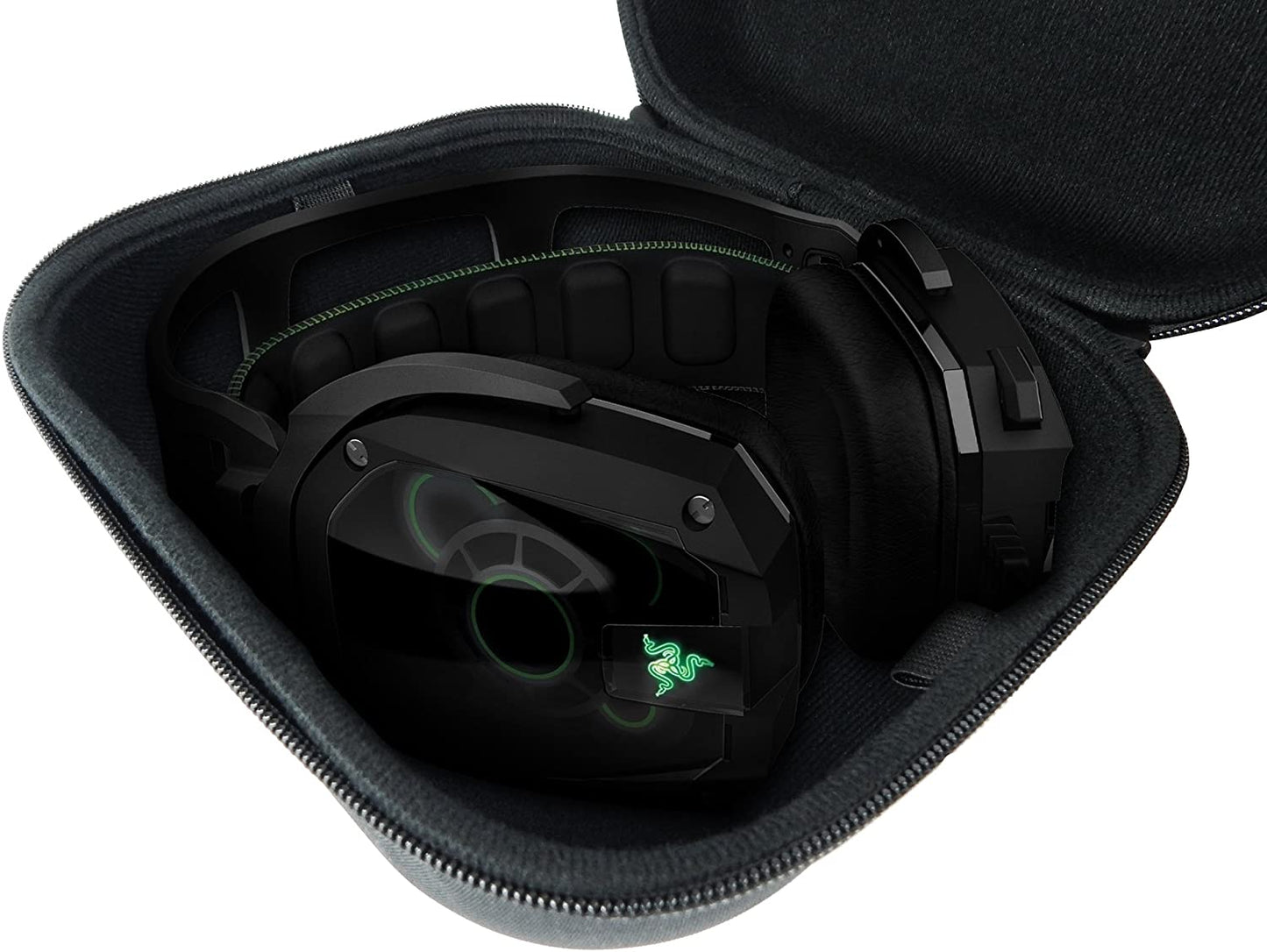 CASEMATIX Durable EVA Gaming Headphone Case – Dustproof Travel-Ready Protection Compatible with Razer Kraken X, Chroma, Tiamat, More – Case Only