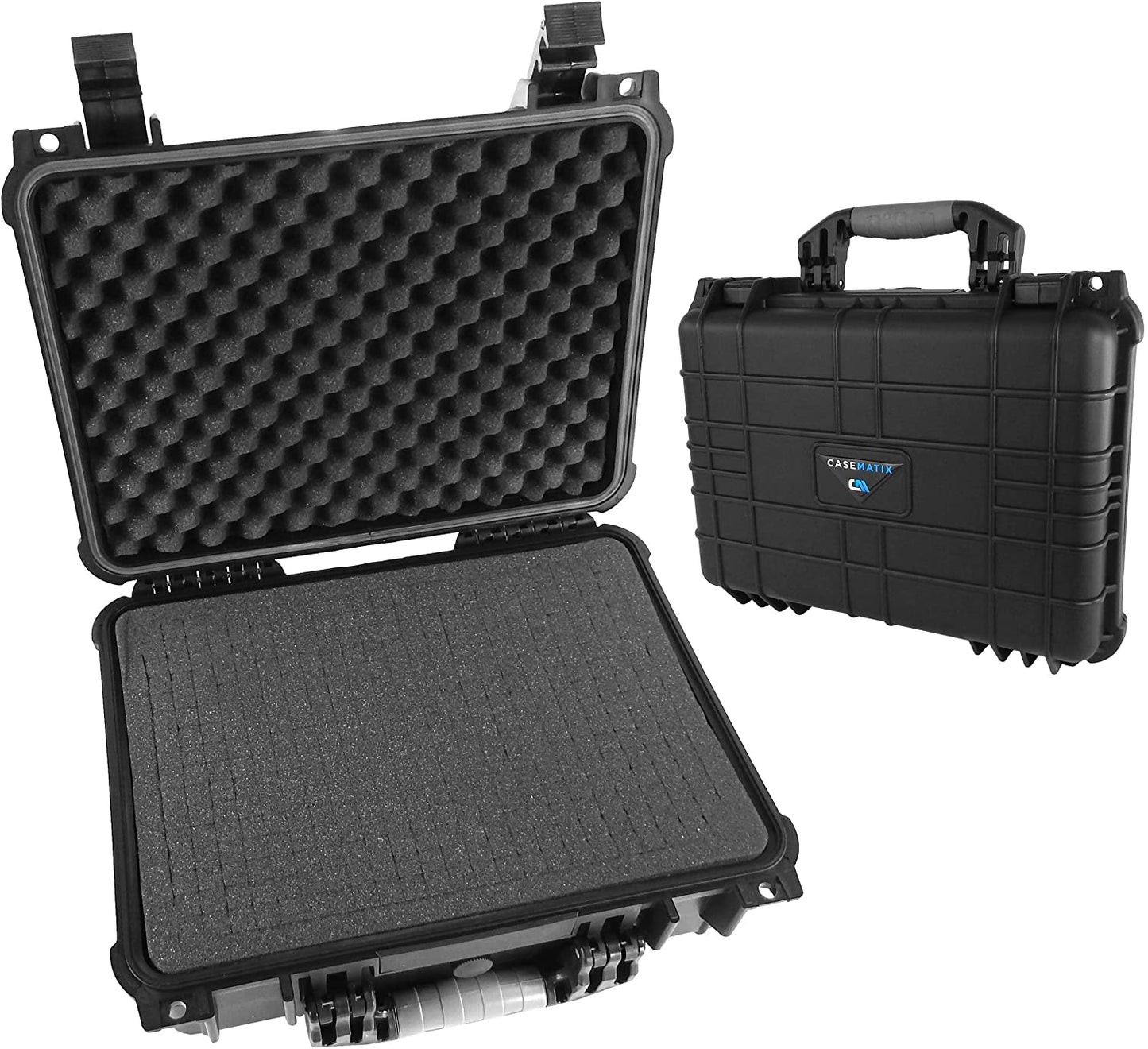 Waterproof Travel Case Compatible with Polaroid Lab Printer and Accessories - Hard Shell Case with Customizable Foam and Carry Handle