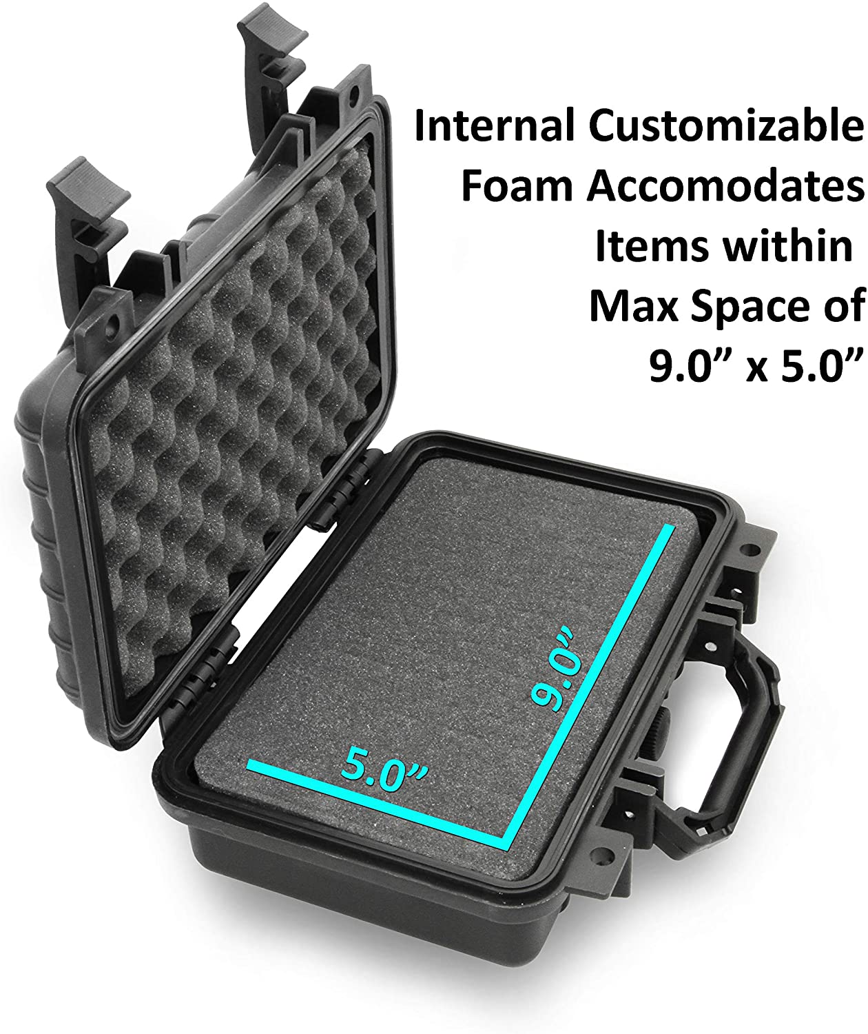 12" Microphone Case for Rode Procaster, Behringer Mic, MXL Microphones, Nady, Shure and More Broadcast Vocal Podcasting Mics up to 9"
