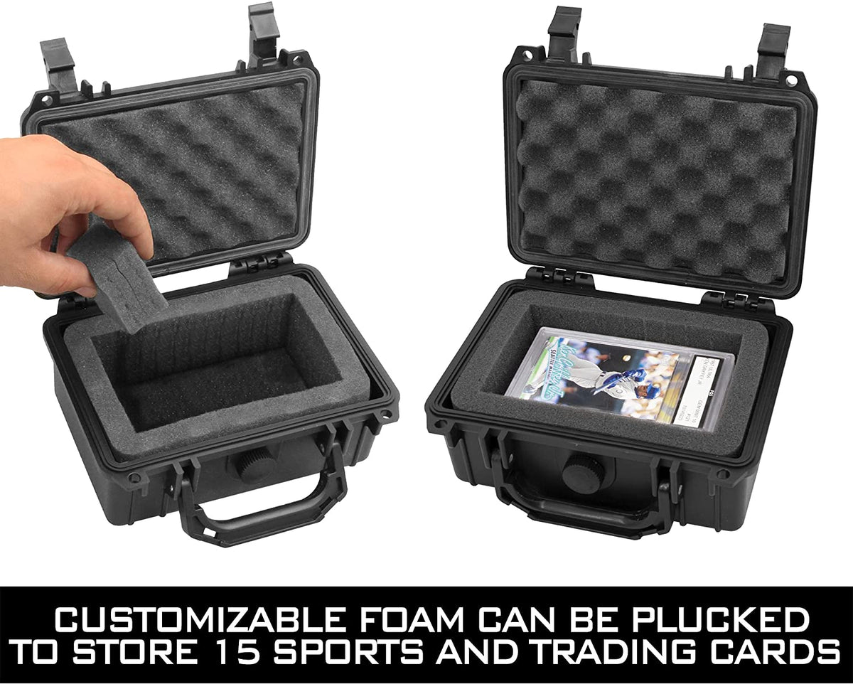 CASEMATIX Graded Card Carrying Case Storage Box Trading Card Case