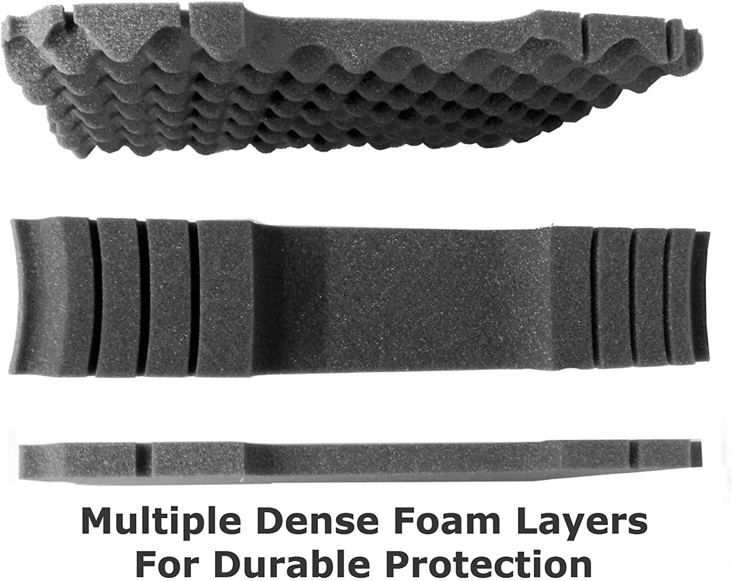 USB Microphone Hard Case Compatible with HyperX QuadCast/Blue Yeti X/Razer Seiren X - Hard Shell Protection with Tri-Layer Customizable Foam