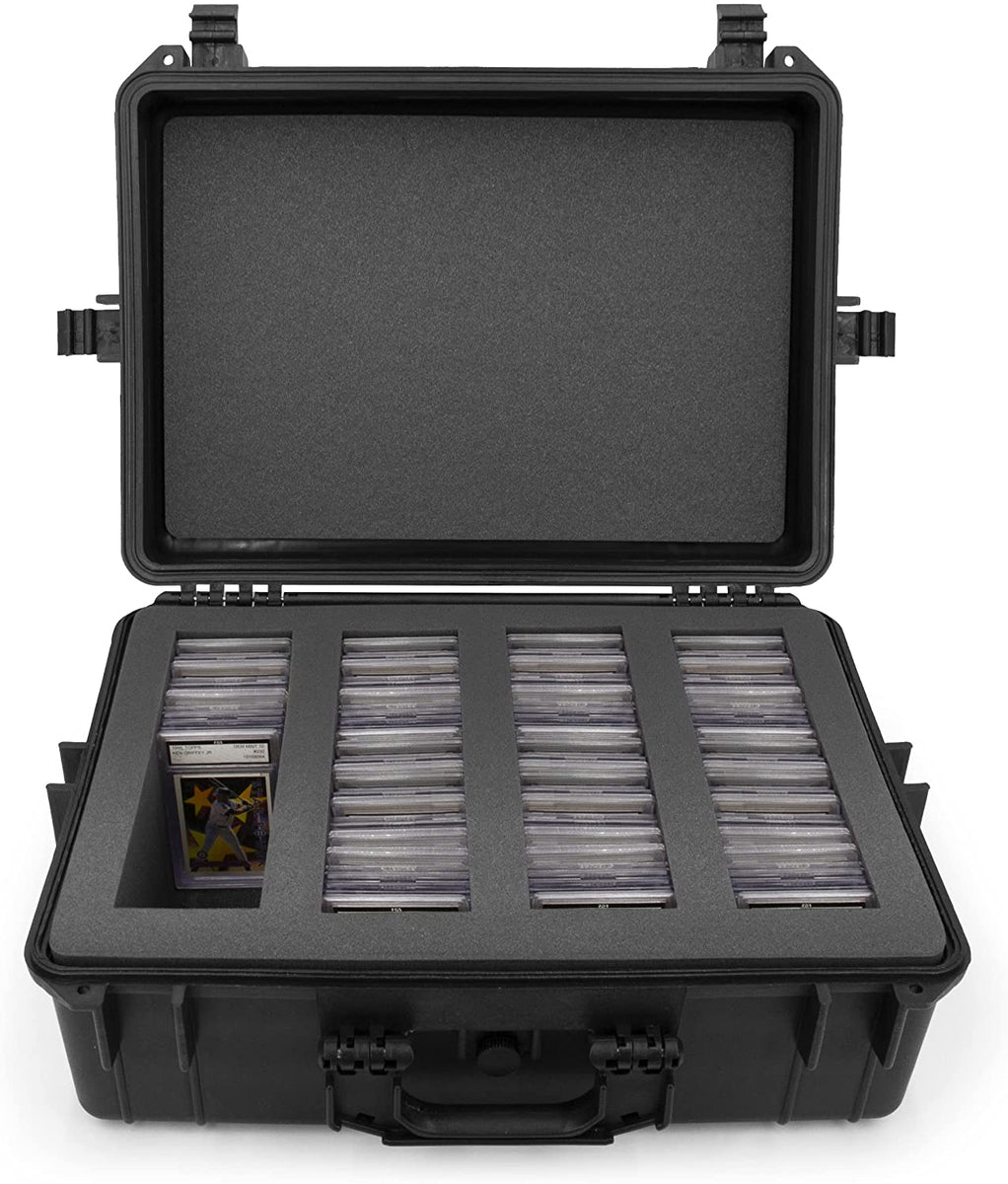 CASEMATIX XL Graded Card Case Compatible with 160+ BGS PSA