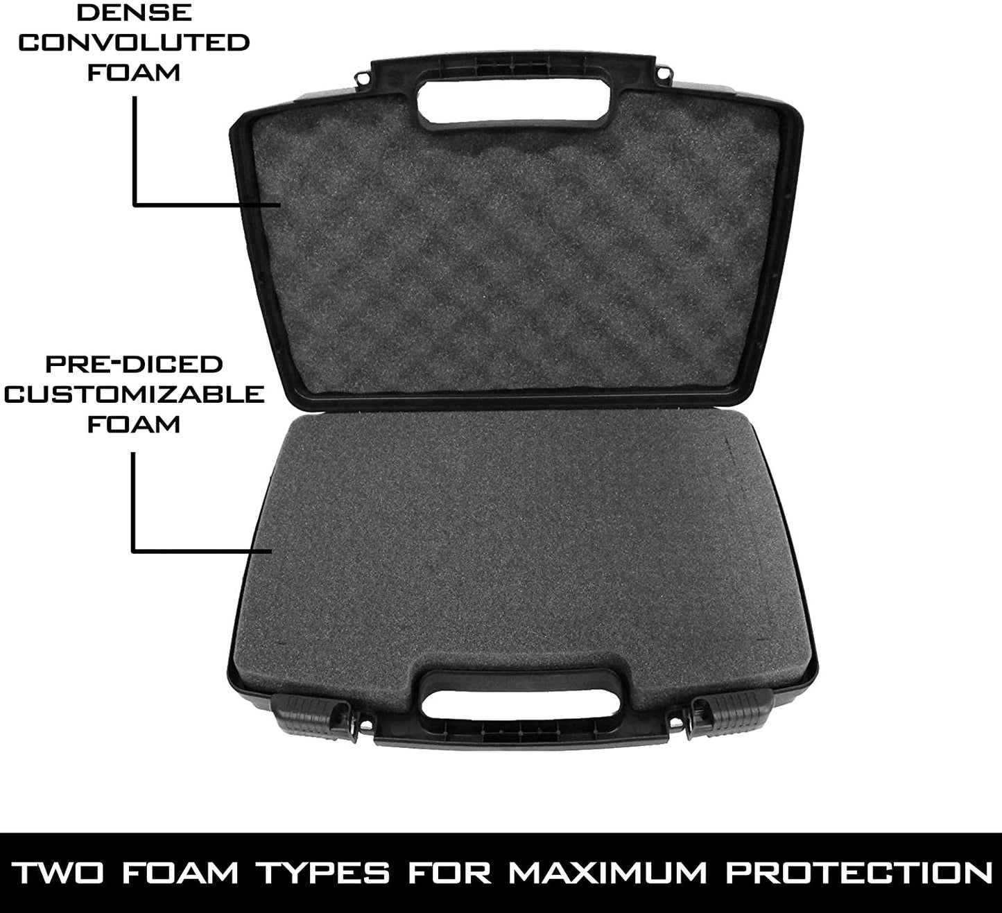 Travel Case Compatible with Zoom H8 Handy Recorder - Hard Shell Carrier for Audio Recorder and Accessories with Customizable Foam Interior