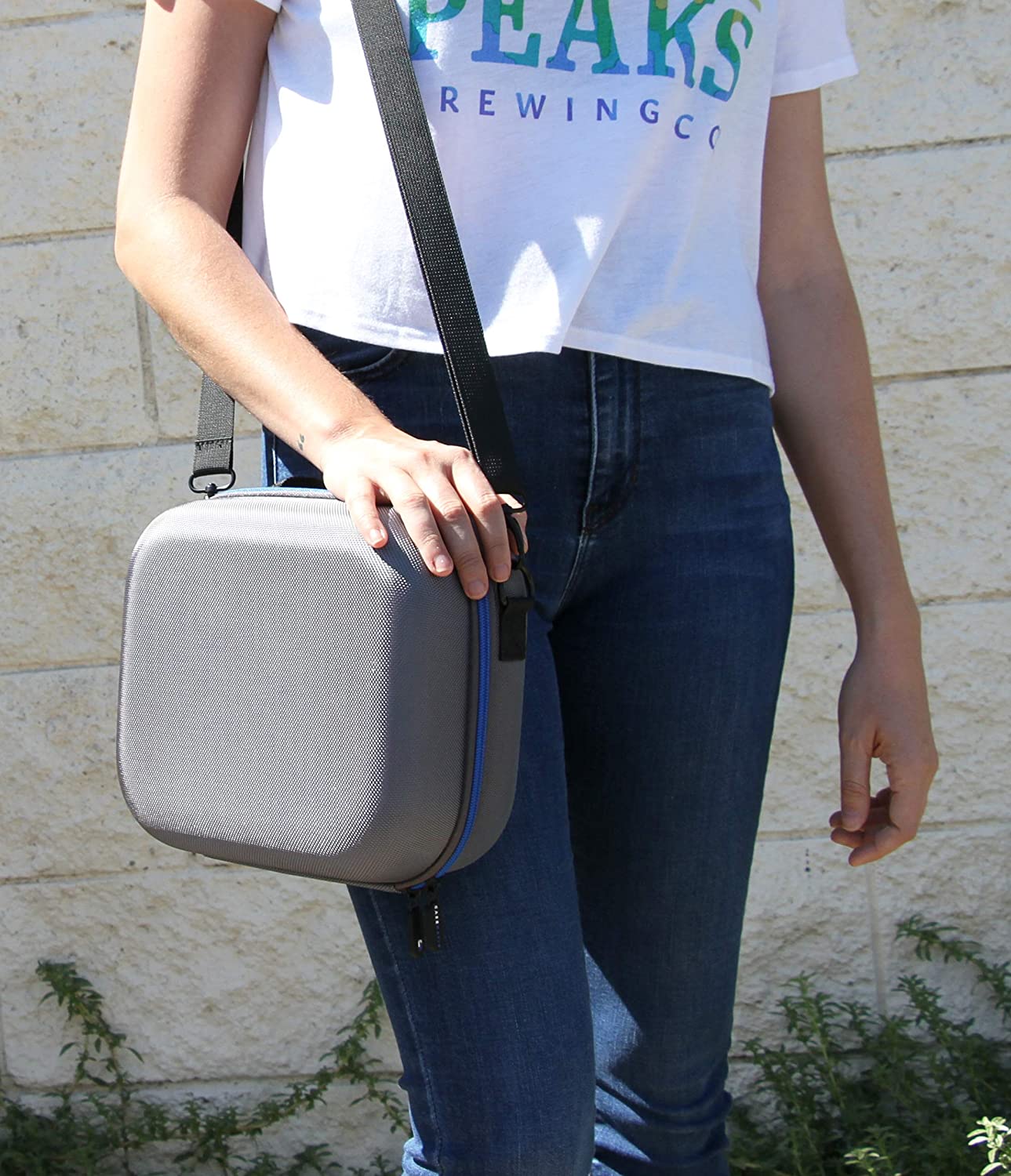 Asthma Inhaler & Essential Carrying Case - Protective Travel Bag for Handheld Asthma Nebulizer Machine, Asthma Mask, Asthma Spacer & More