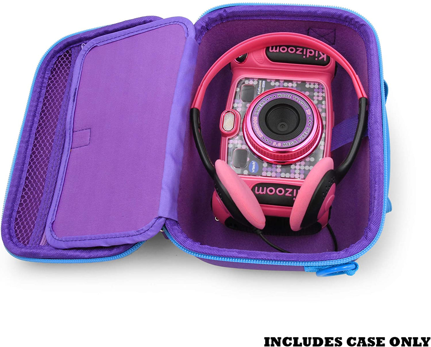 Kids Camera Case Compatible with Kidizoom Duo 5.0 Deluxe Digital Camera and Kids Headphones – Includes Case Only Fits Kids Camera for Girls or Boys
