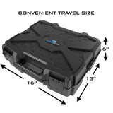 CASEMATIX Hard Shell Travel Case Compatible with Xbox Series S Console, Controllers, Games and Other Xbox Series S Accessories - Custom Foam Interior