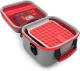 CASEMATIX Carry Case fits Really Rad Robots Turbo Bot Remote Control RC Toy - Carry Case for Turbo Bot Really Rad Robots Includes Red Robots Case Only