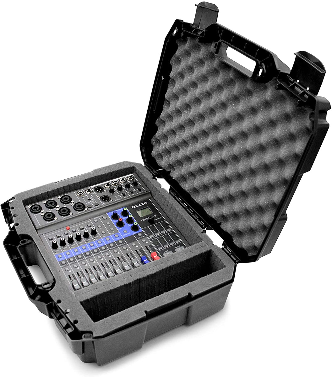 CASEMATIX Studio Travel Case Compatible with Zoom LiveTrak L8 L-8 Digital  Mixer Recorder and Select Accessories, Includes Case Only | Lightweight &  Affordable Hard Cases For Microphones, Guns, PS5s & More